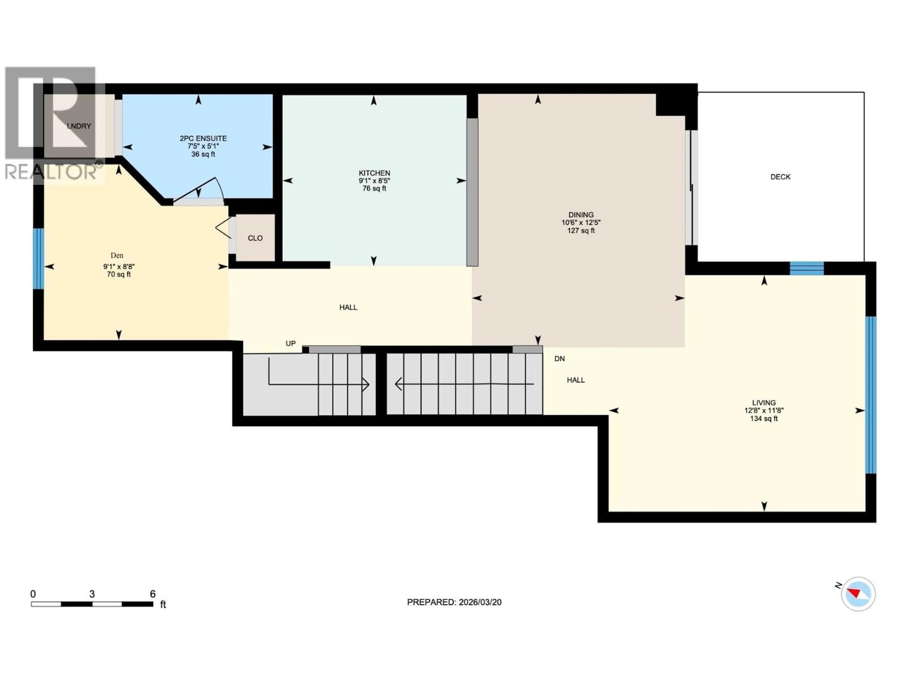 Floor plan for 14 - 3416 SCOTT ROAD, Kelowna British Columbia V1W3H3