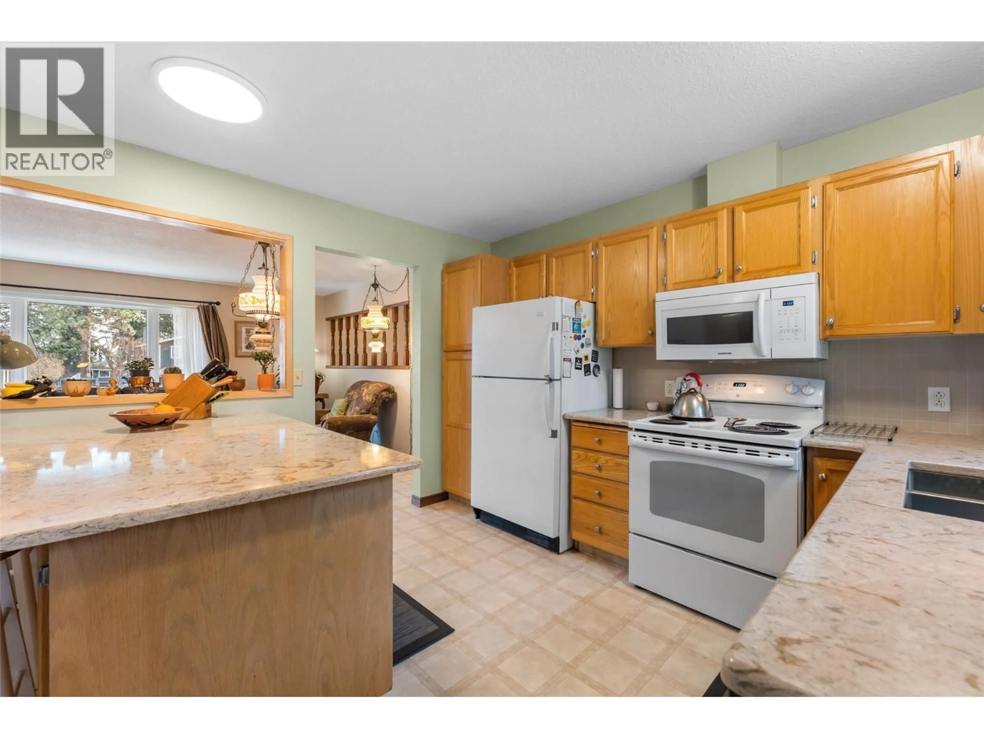 Standard kitchen, ceramic/tile floor for 3430 LIARD COURT, West Kelowna British Columbia V4T1B6