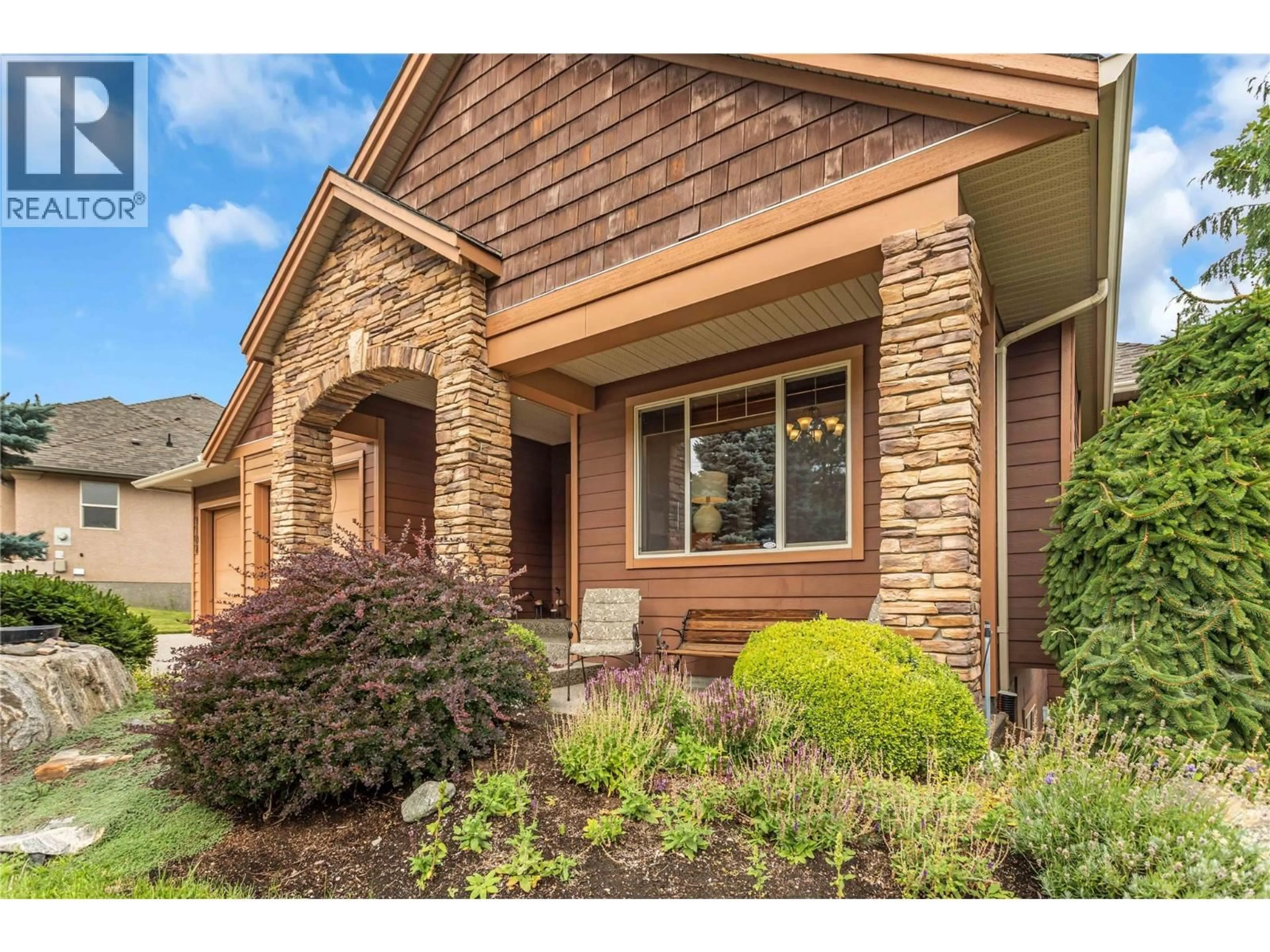 Home with brick exterior material, street for 1108 ARBOR VIEW DRIVE, Kelowna British Columbia V1W4X1