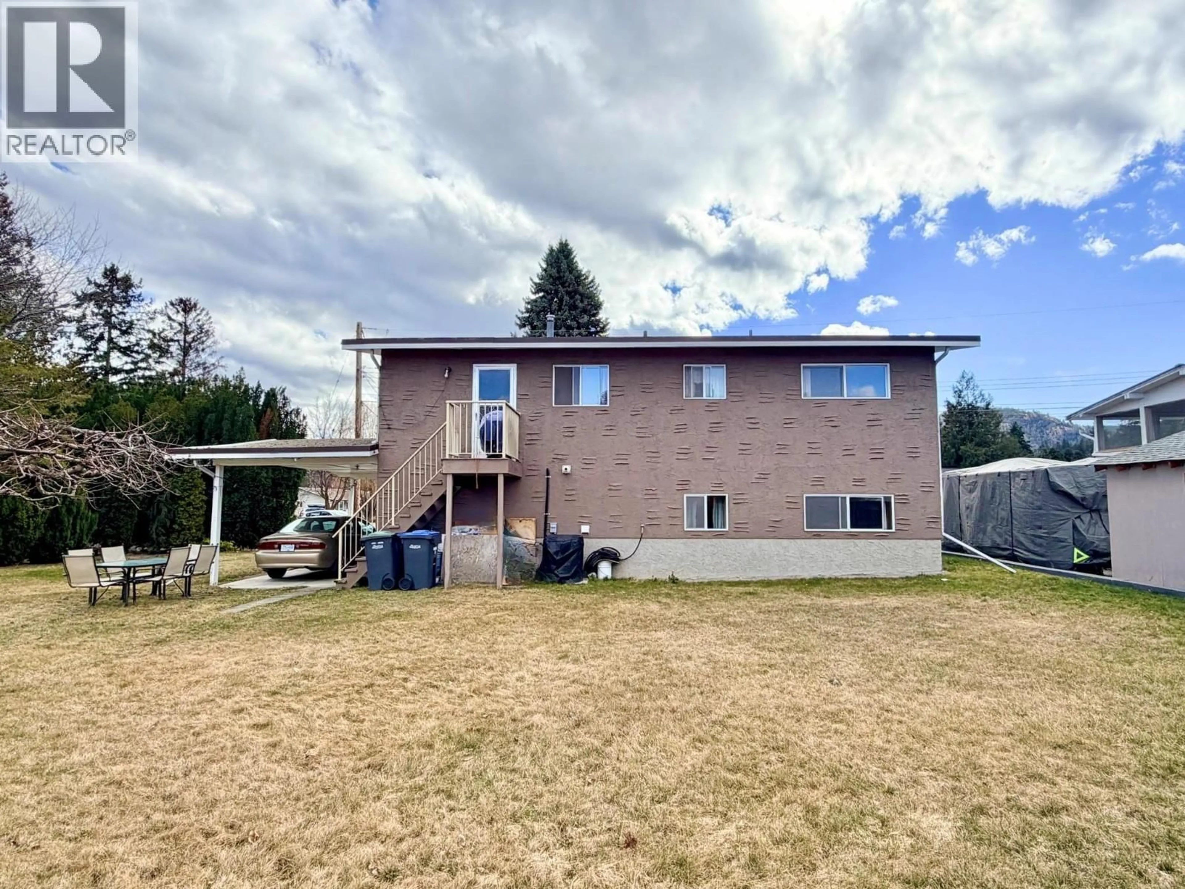 A pic from outside/outdoor area/front of a property/back of a property/a pic from drone, building for 11102 SCOTT STREET, Summerland British Columbia V0H1Z0