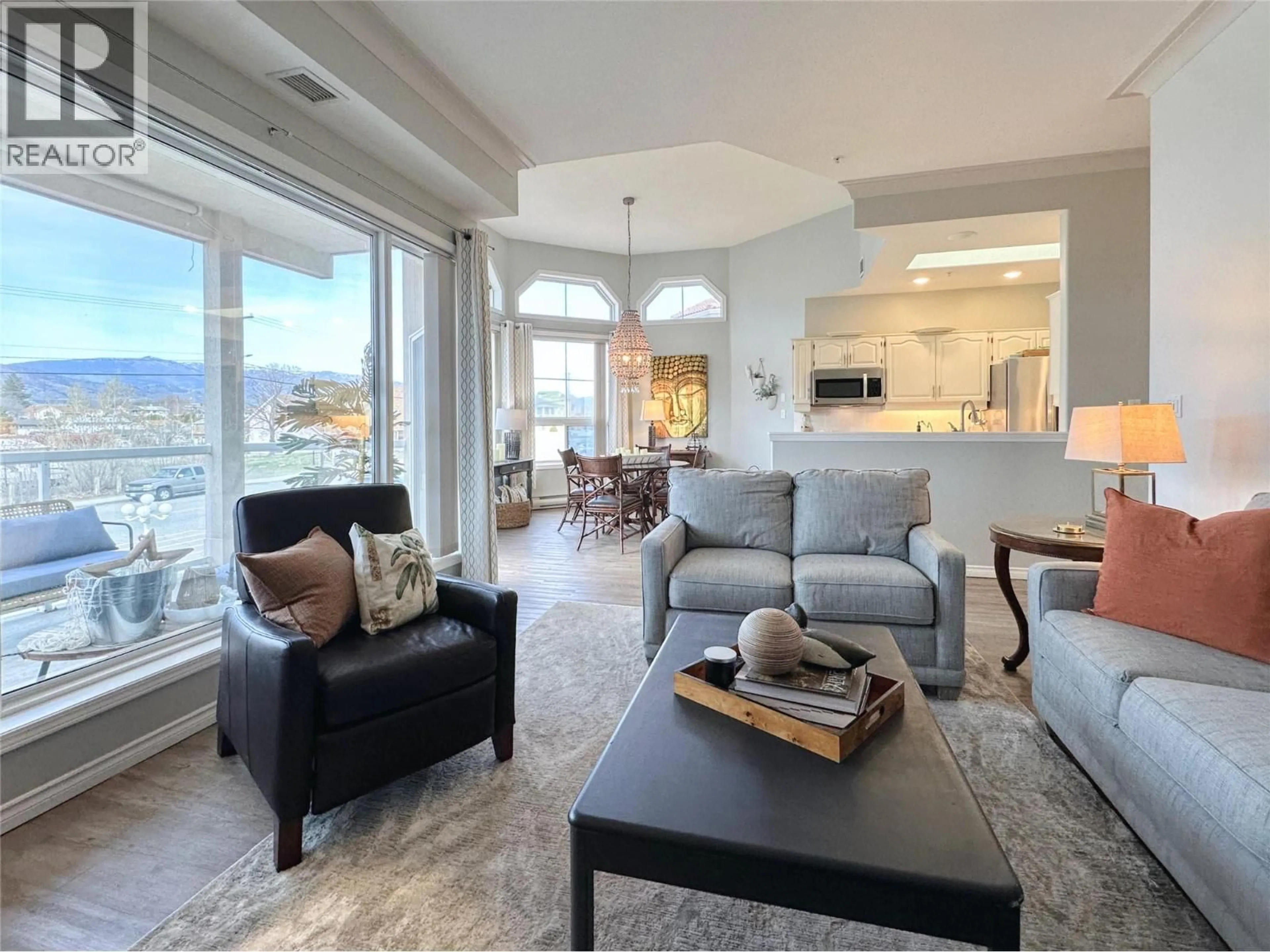 Living room with furniture, unknown for 412 - 7803 SPARTAN DRIVE, Osoyoos British Columbia V0H1V0