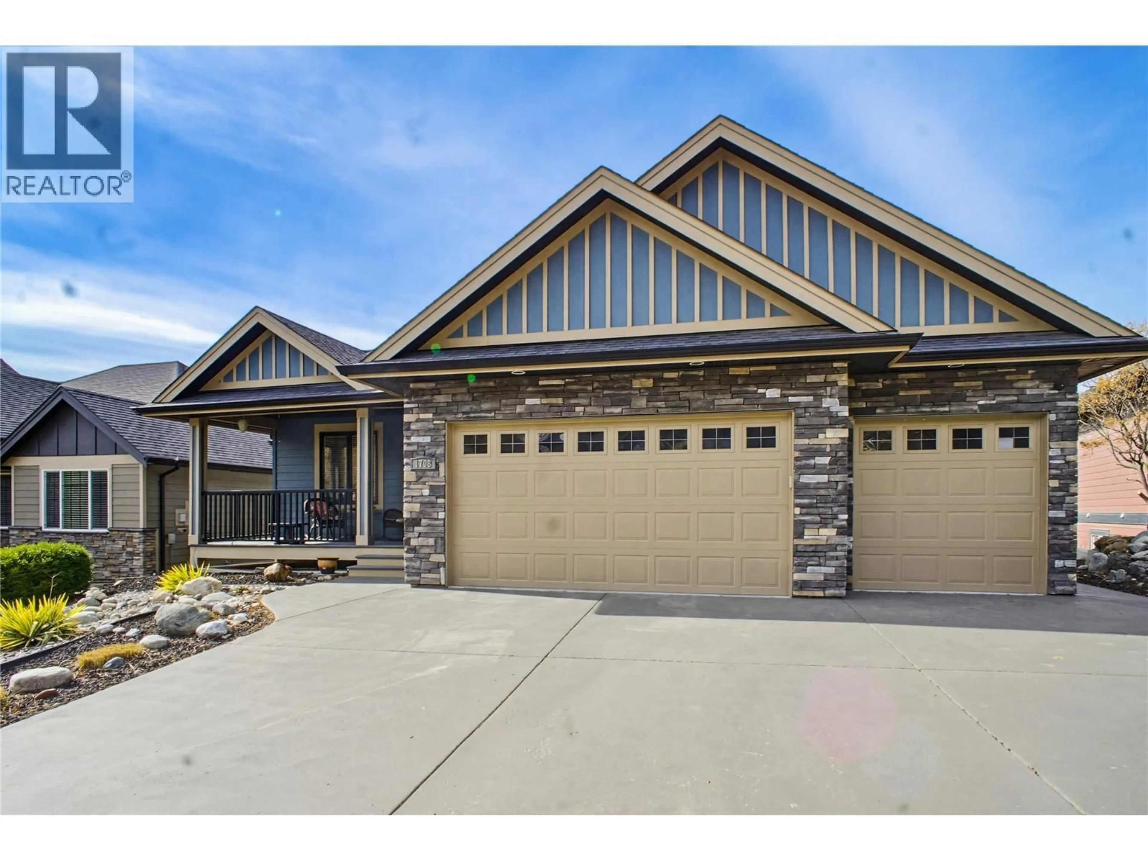 Home with brick exterior material, street for 1708 IRONWOOD DRIVE, Kamloops British Columbia V2H0A6