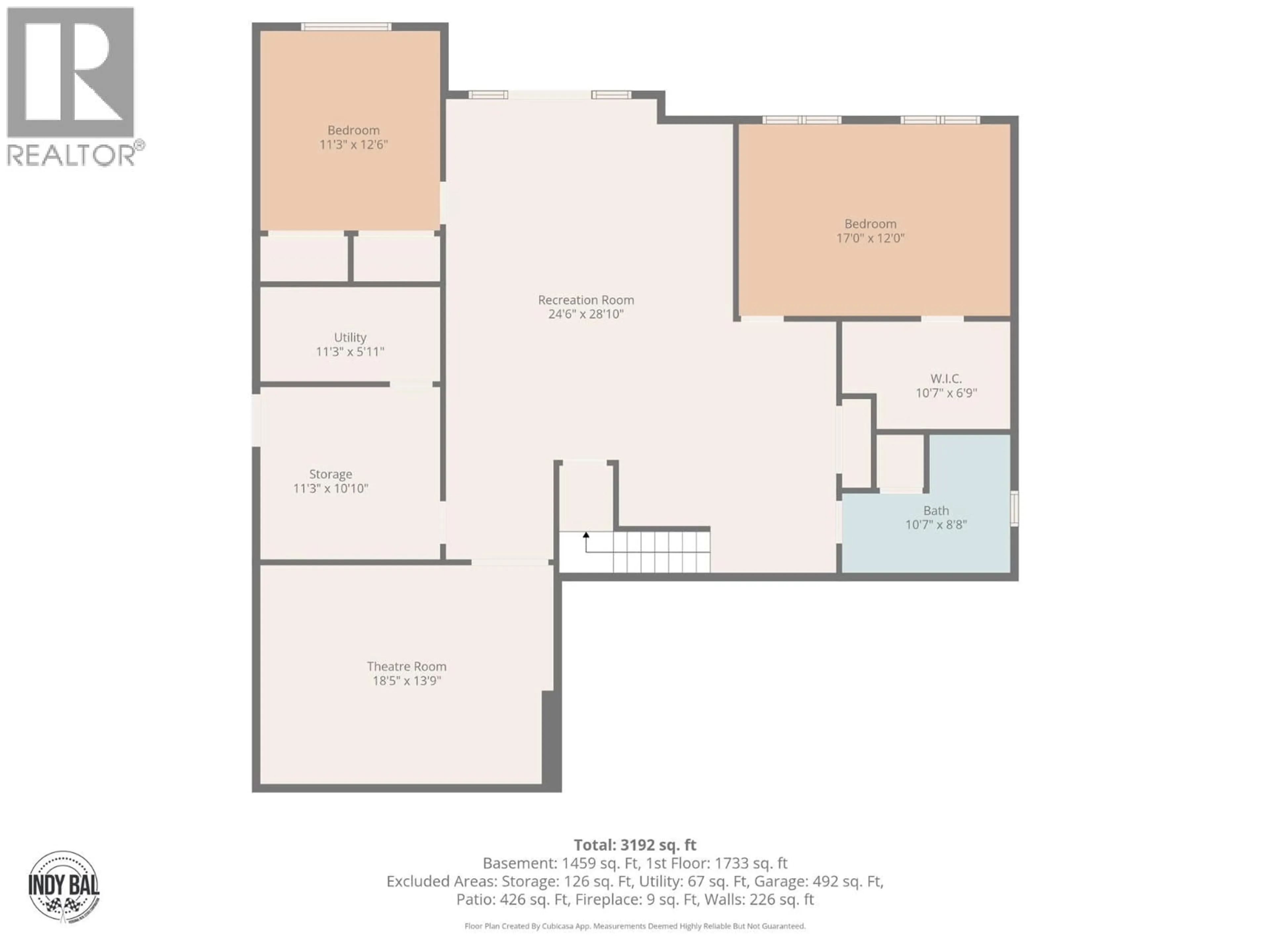 Floor plan for 1708 IRONWOOD DRIVE, Kamloops British Columbia V2H0A6