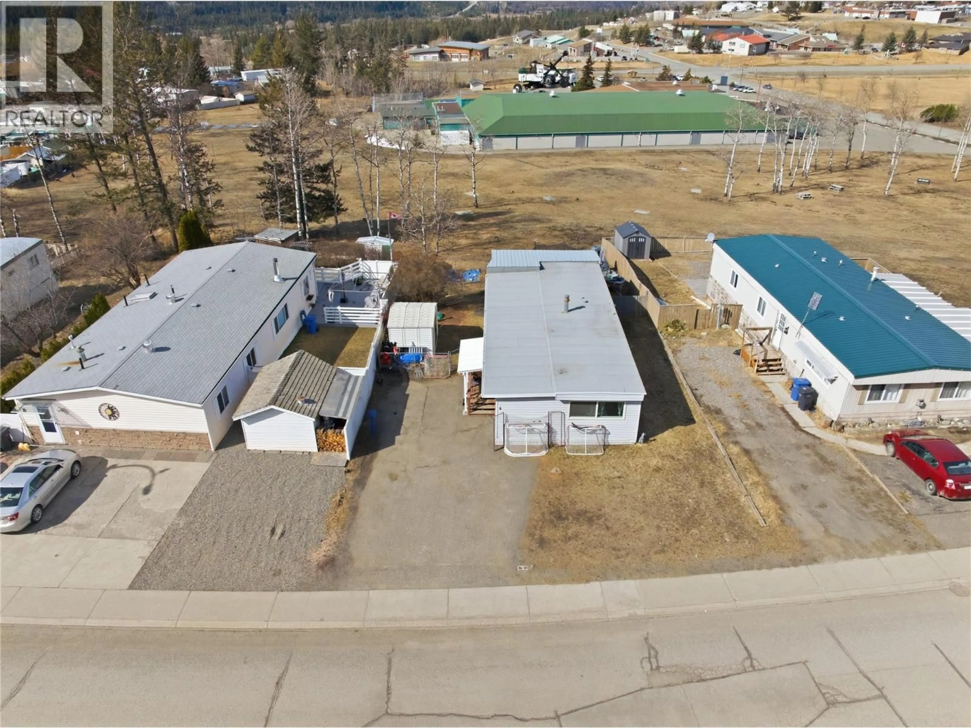 A pic from outside/outdoor area/front of a property/back of a property/a pic from drone, building for 4 JASPER DRIVE, Logan Lake British Columbia V0K1W0