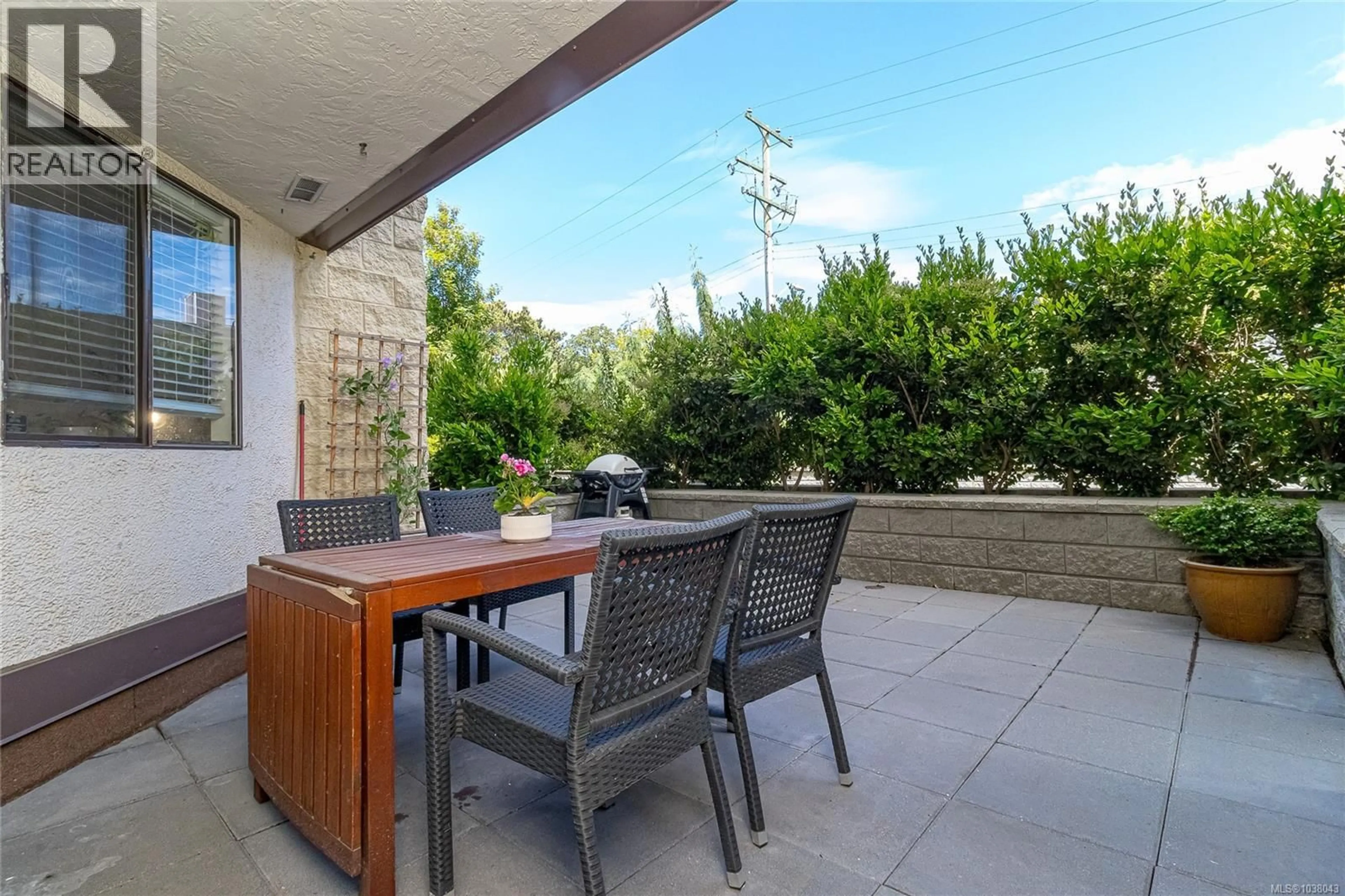 Patio, street for 102 - 1745 LEIGHTON ROAD, Victoria British Columbia V8R6R6