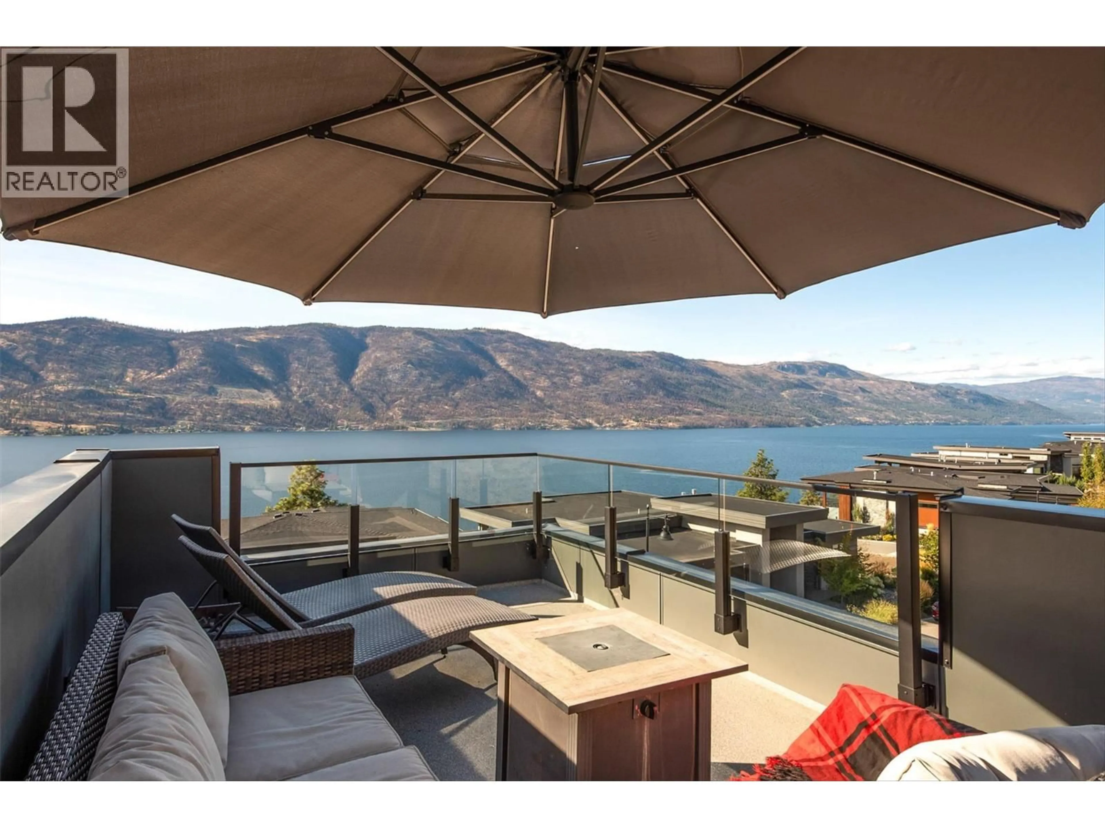 Patio, water/lake/river/ocean view for 3565 BOXWOOD ROAD, Kelowna British Columbia V1V3G2
