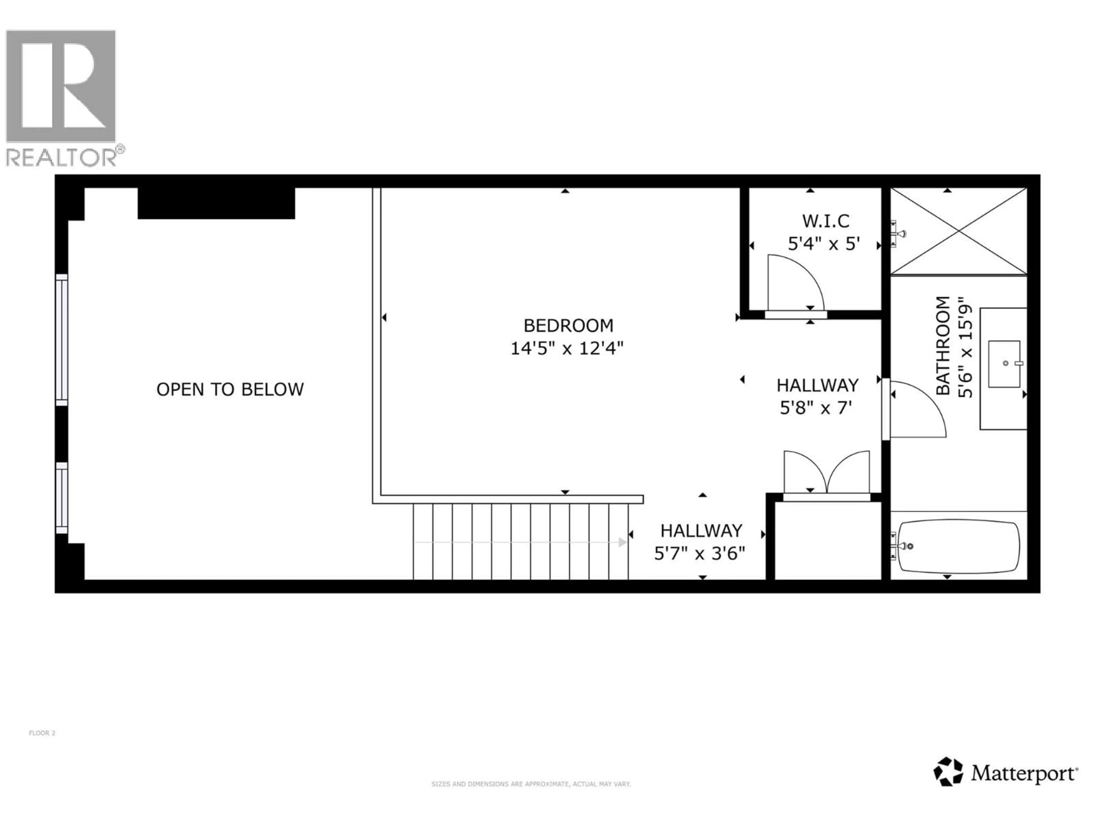 Floor plan for 124 - 1495 GRAHAM STREET, Kelowna British Columbia V1Y3B2