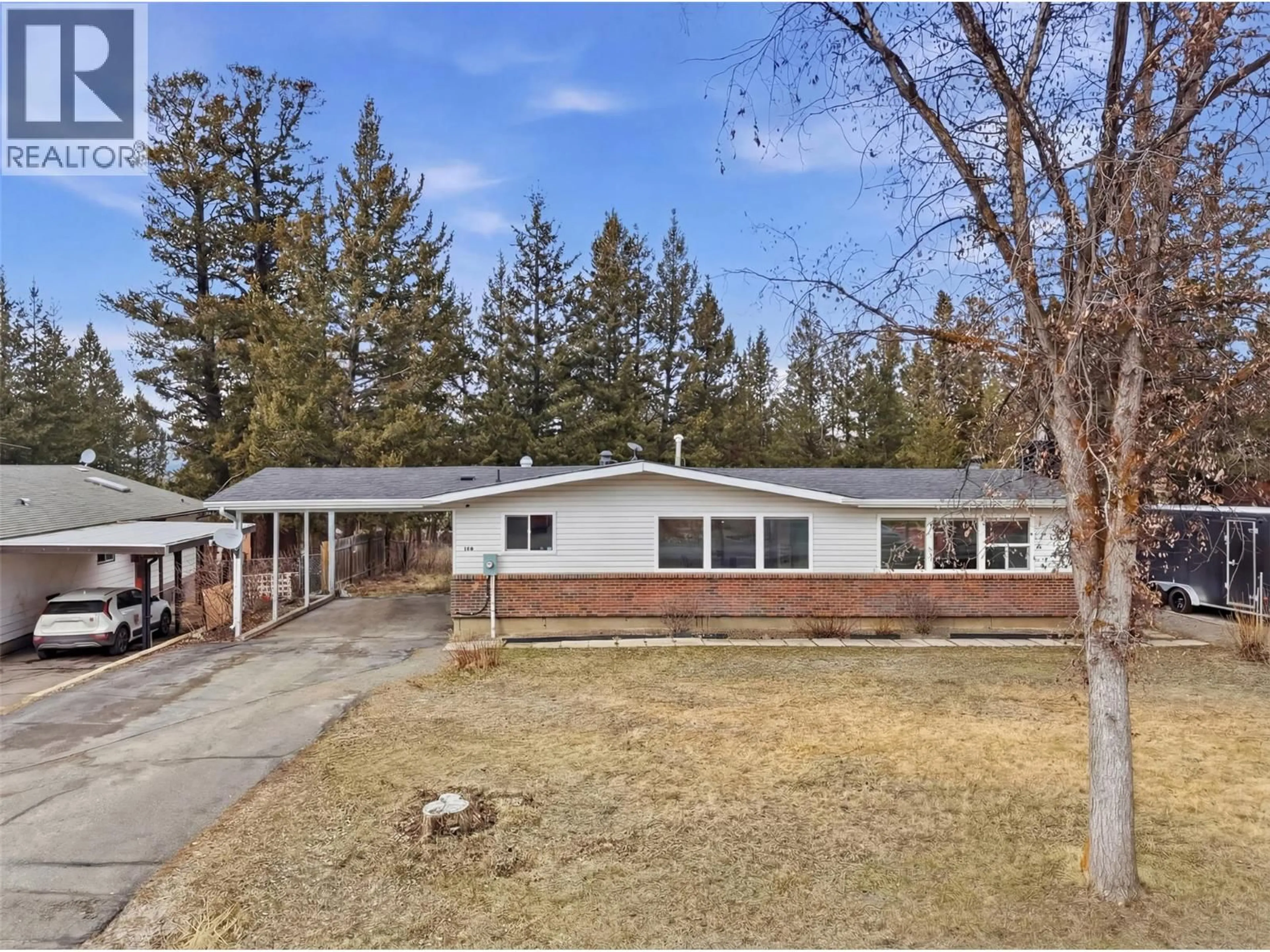 A pic from outside/outdoor area/front of a property/back of a property/a pic from drone, street for 478 OPAL DRIVE, Logan Lake British Columbia V0K1W0