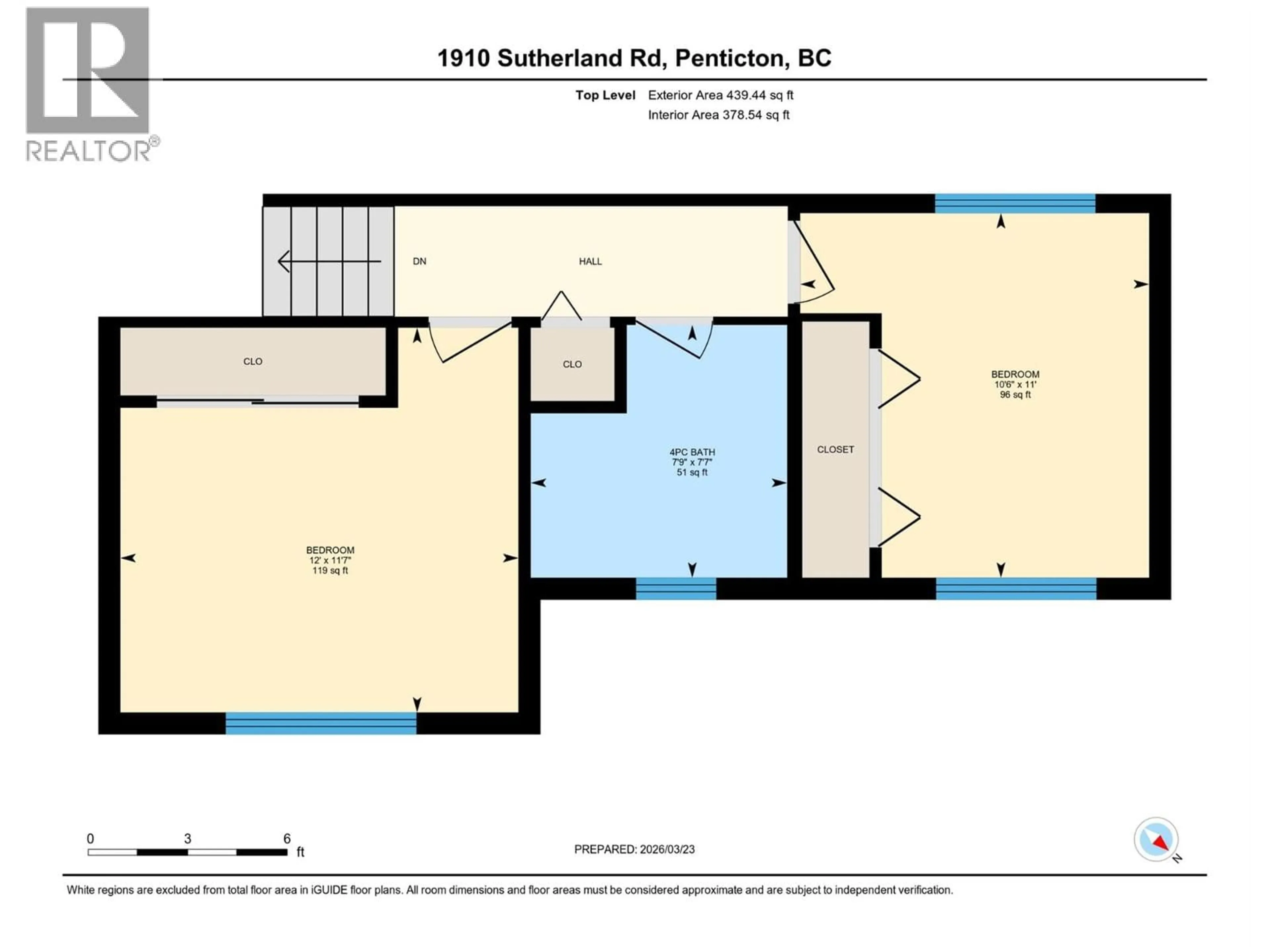 Floor plan for 1910 SUTHERLAND ROAD, Penticton British Columbia V2A8T8
