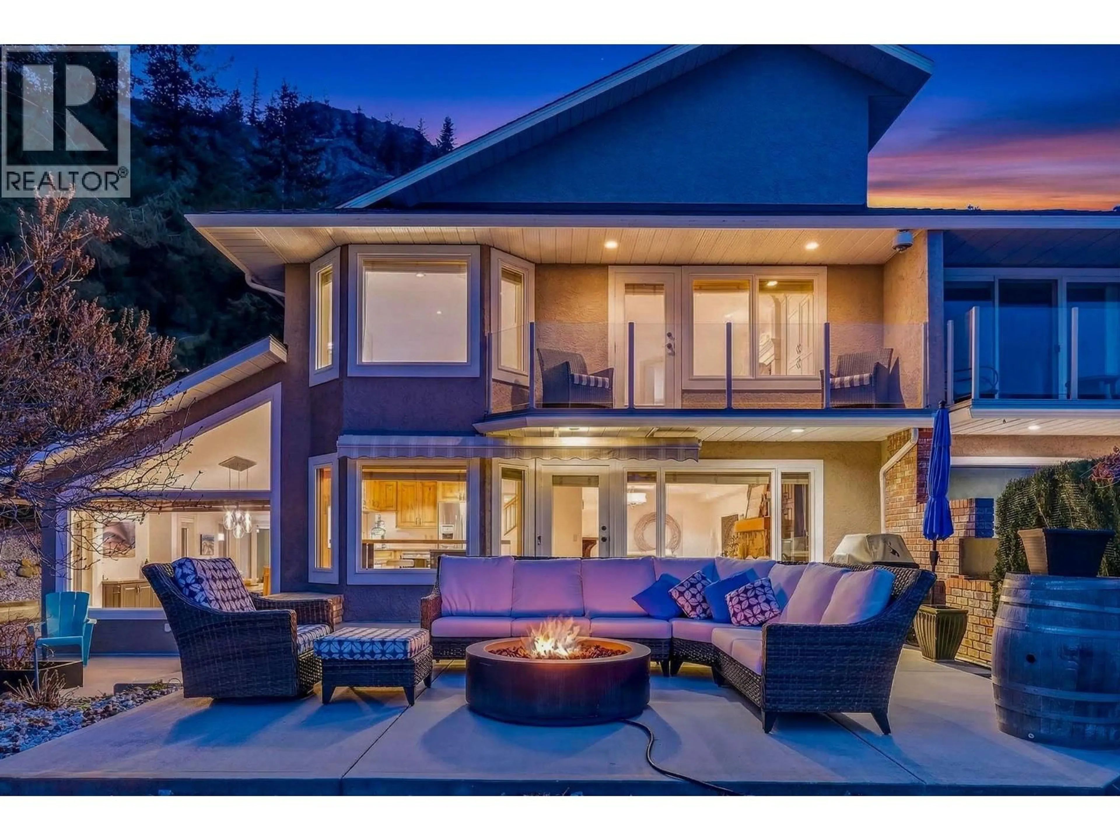 Patio, mountain view for 8 - 2589 WHITWORTH ROAD, West Kelowna British Columbia V4T2K5