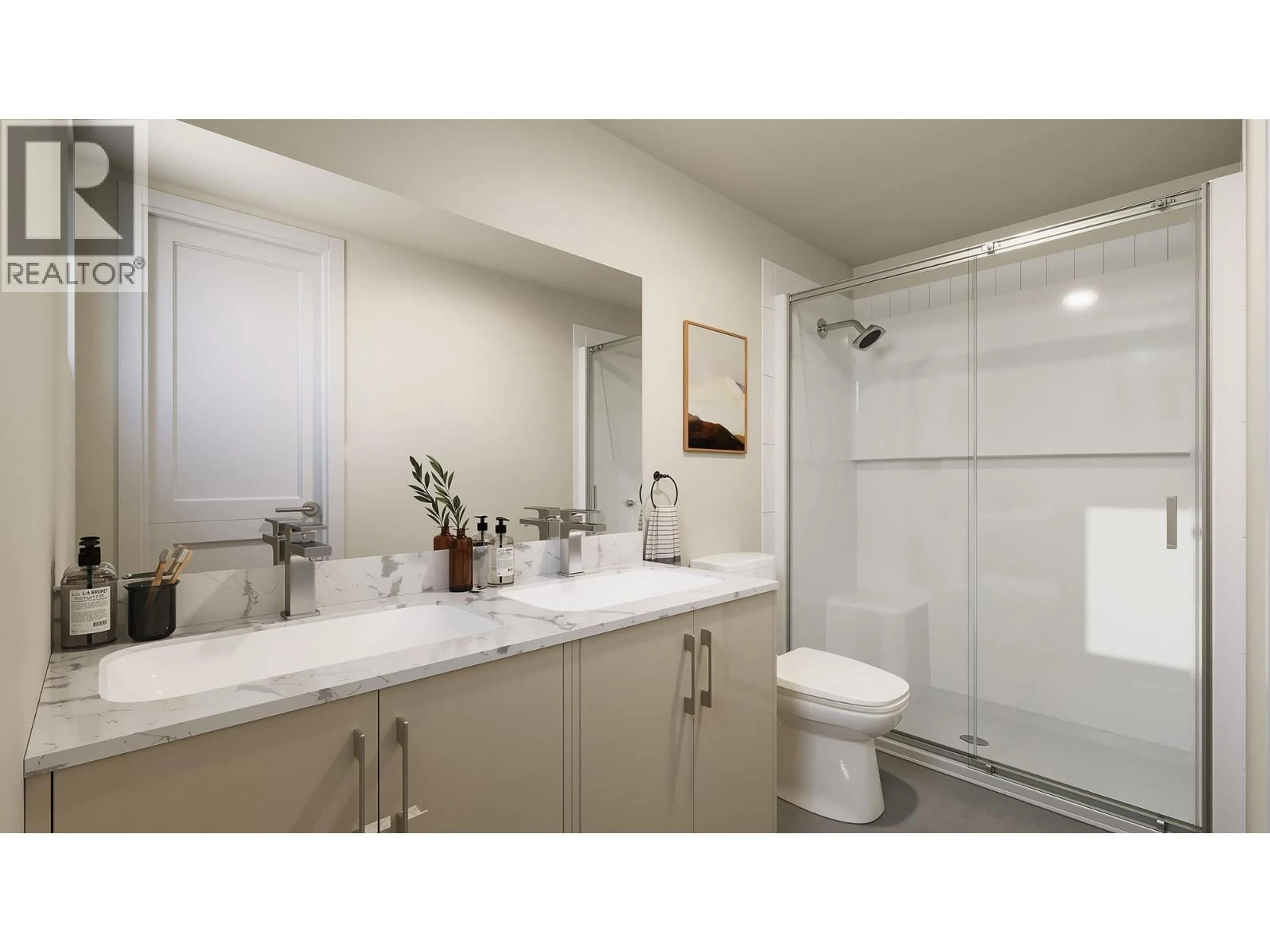 Standard bathroom, ceramic/tile floor for 27 - 7110 BATES ROAD, Vernon British Columbia V1B3P2