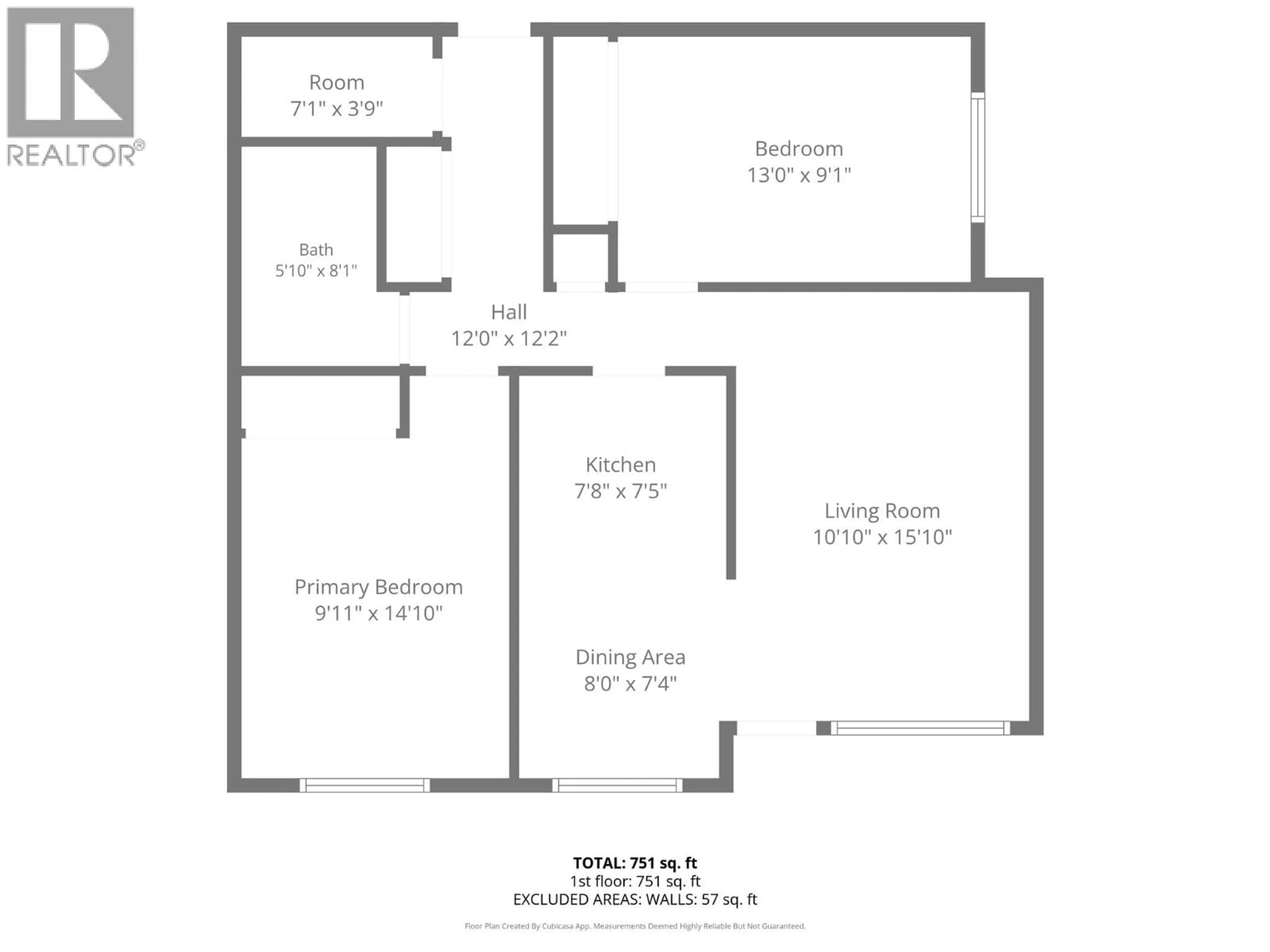 Floor plan for 301B - 1299 PONDEROSA DRIVE, Sparwood British Columbia V0B2G2
