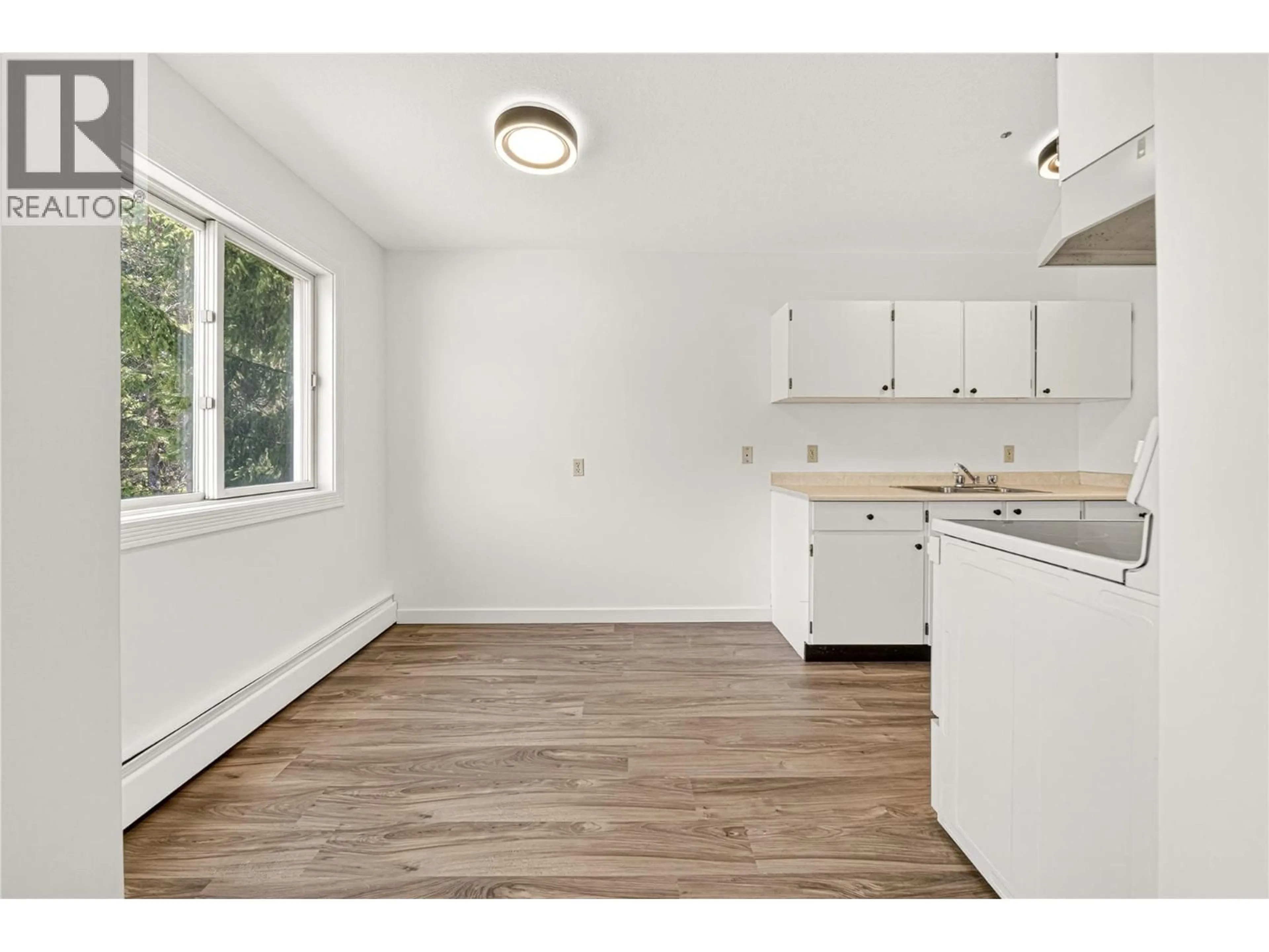 Standard kitchen, wood/laminate floor for 301B - 1299 PONDEROSA DRIVE, Sparwood British Columbia V0B2G2