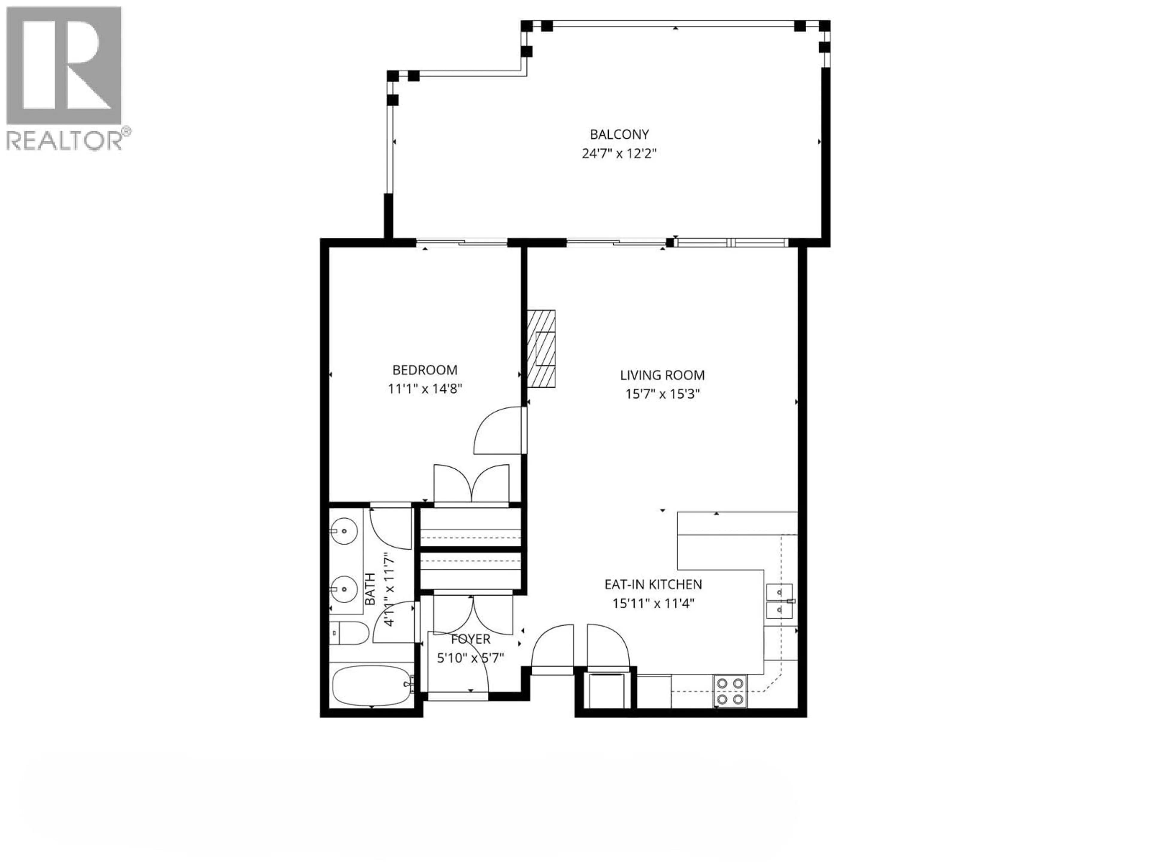 Floor plan for 301 - 1420 PALLISER TRAIL, Golden British Columbia V0A1H2