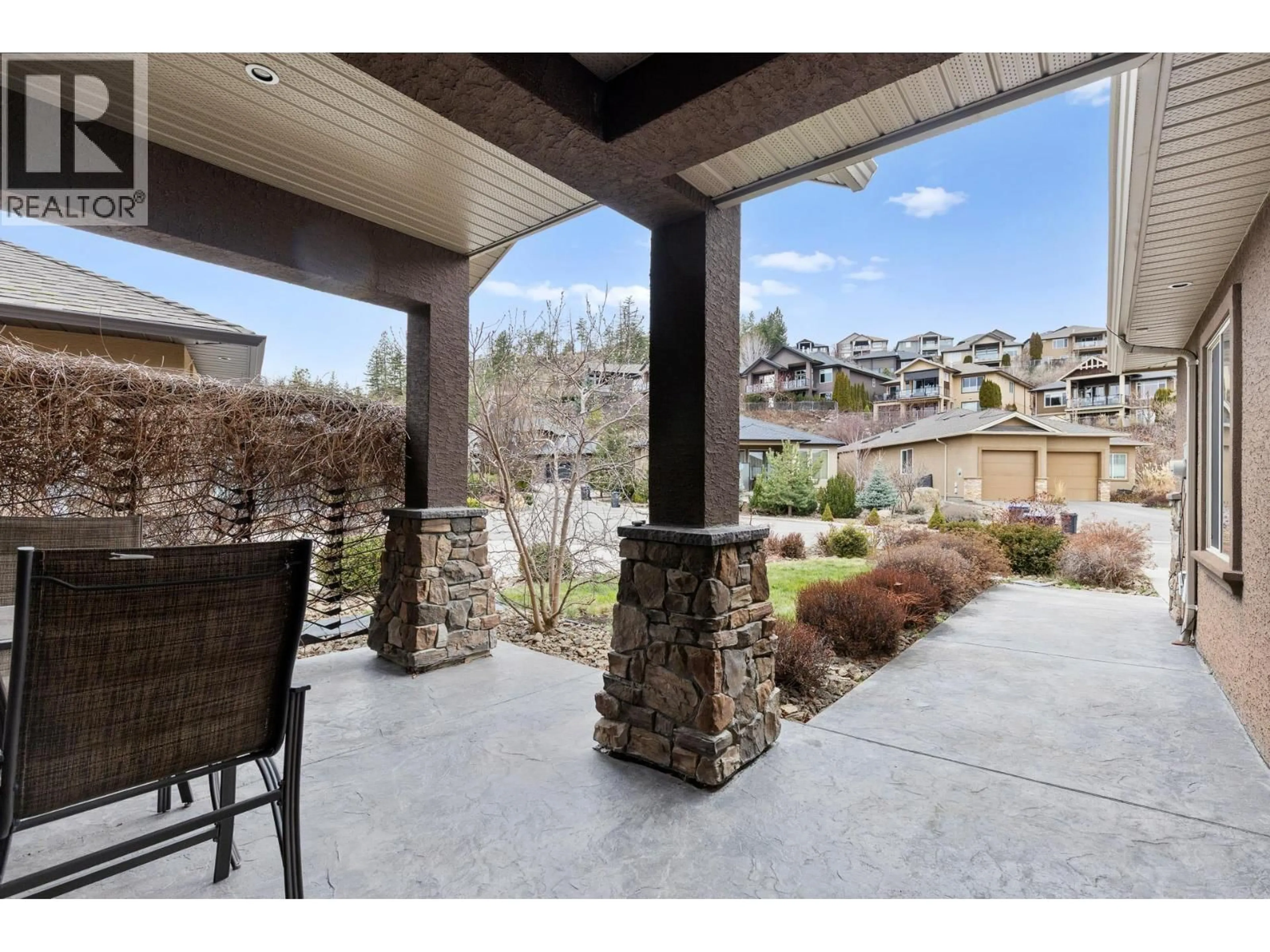 Patio, mountain view for 1911 CORNERSTONE DRIVE, West Kelowna British Columbia V4T2Y3
