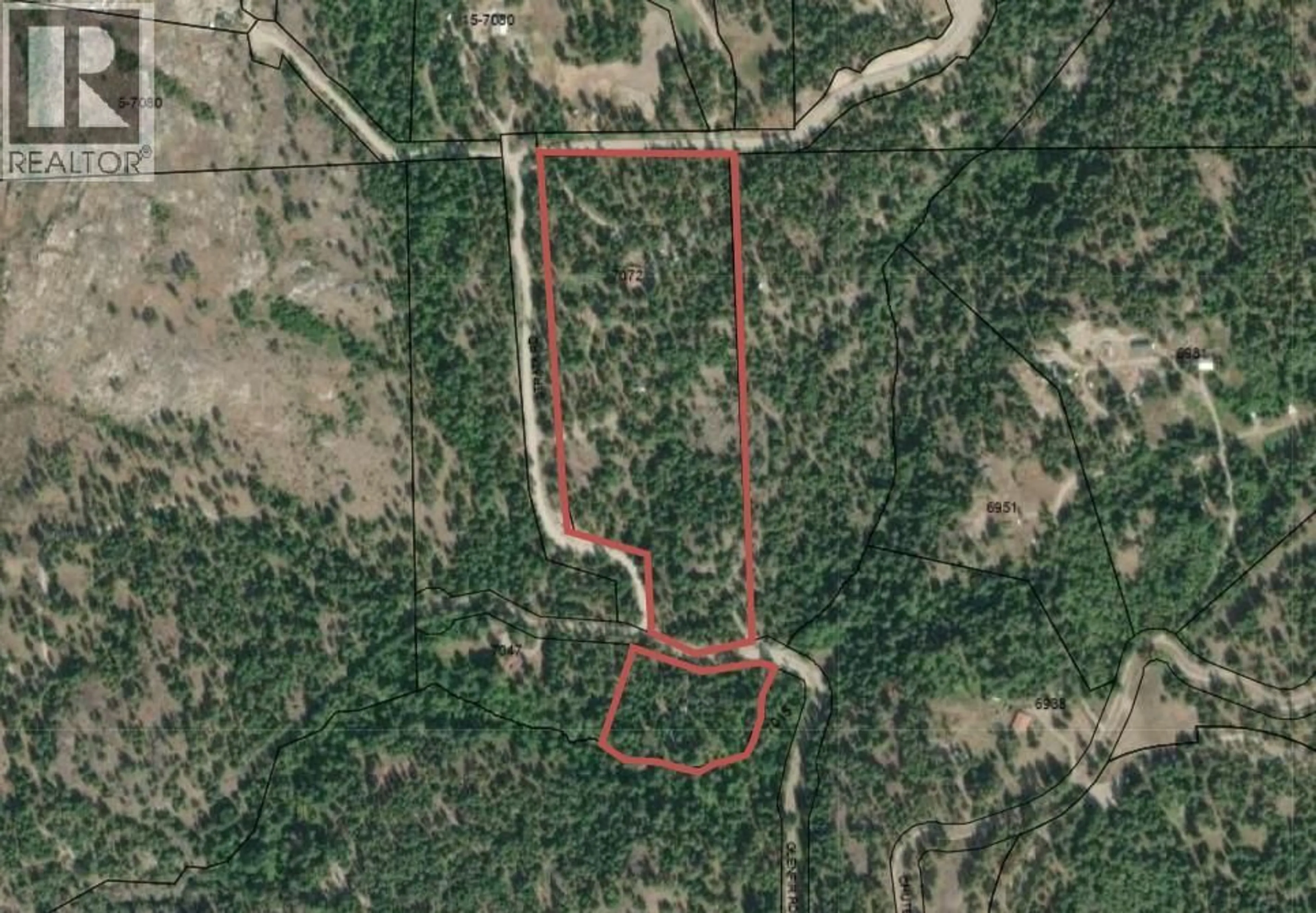 Picture of a map for 7072 GLENFIR ROAD, Naramata British Columbia V0H1N1