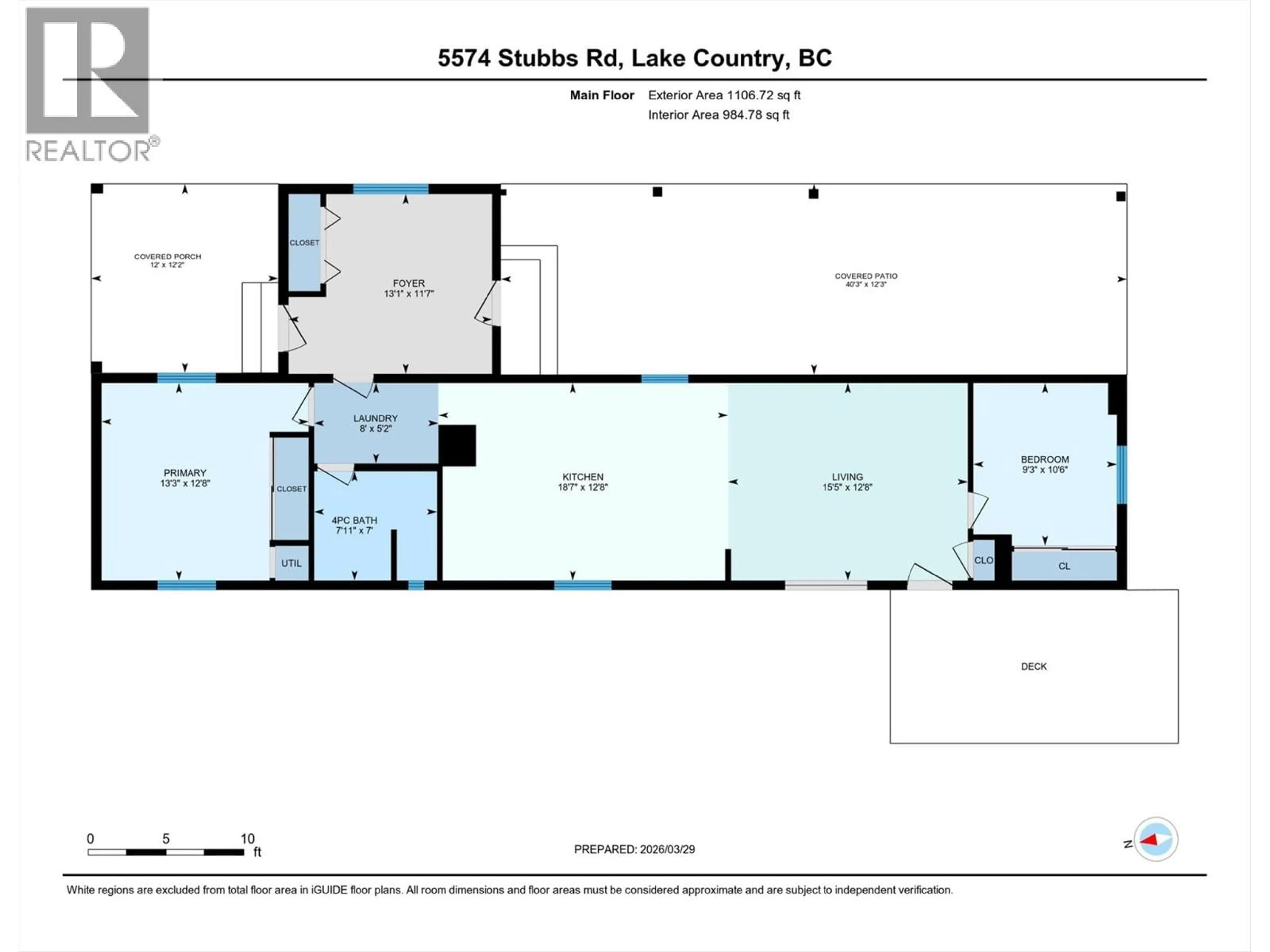 Floor plan for 5574 STUBBS ROAD, Lake Country British Columbia V4V1N1
