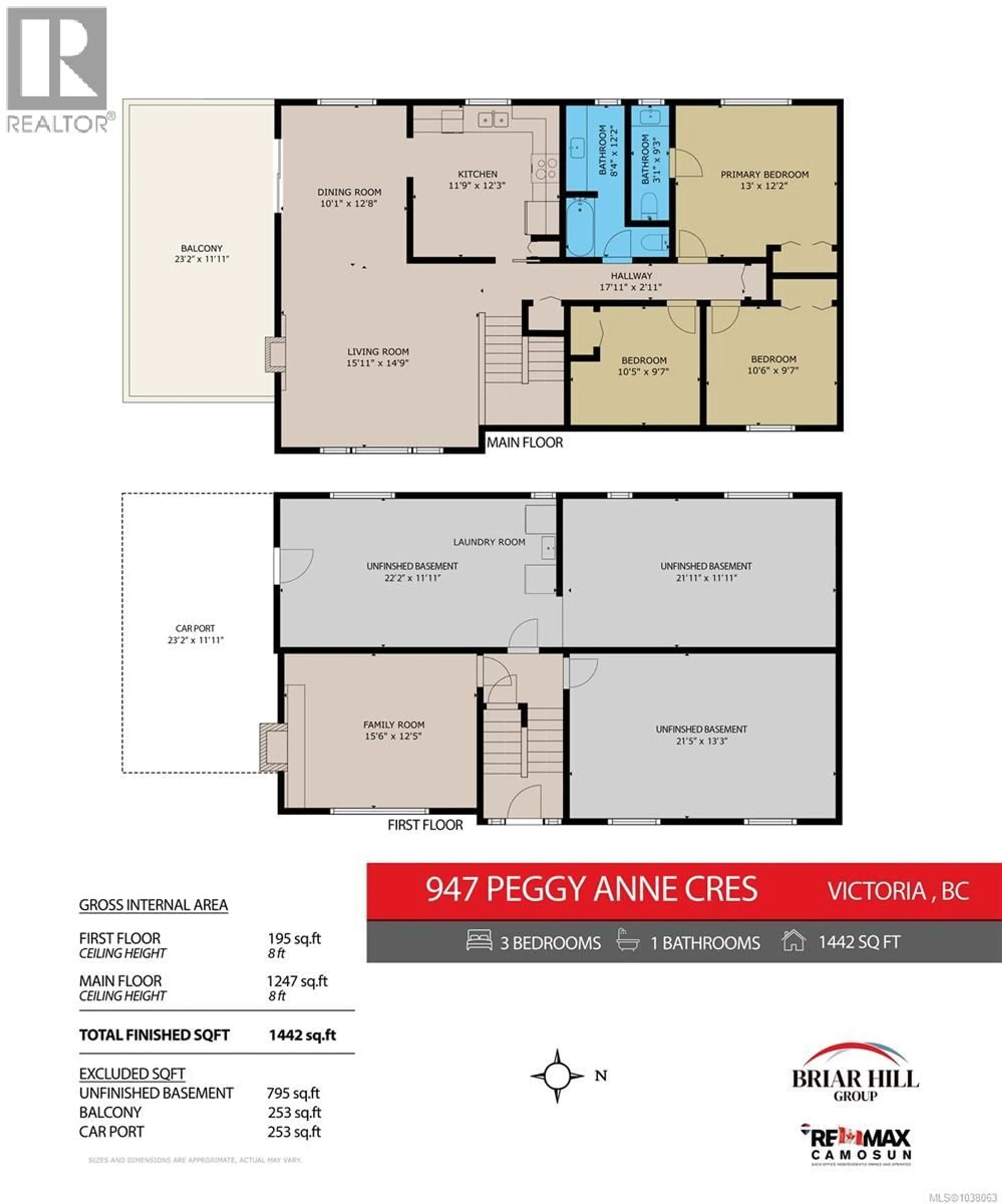Floor plan for 947 PEGGY ANNE CRESCENT, Central Saanich British Columbia V8M1E5