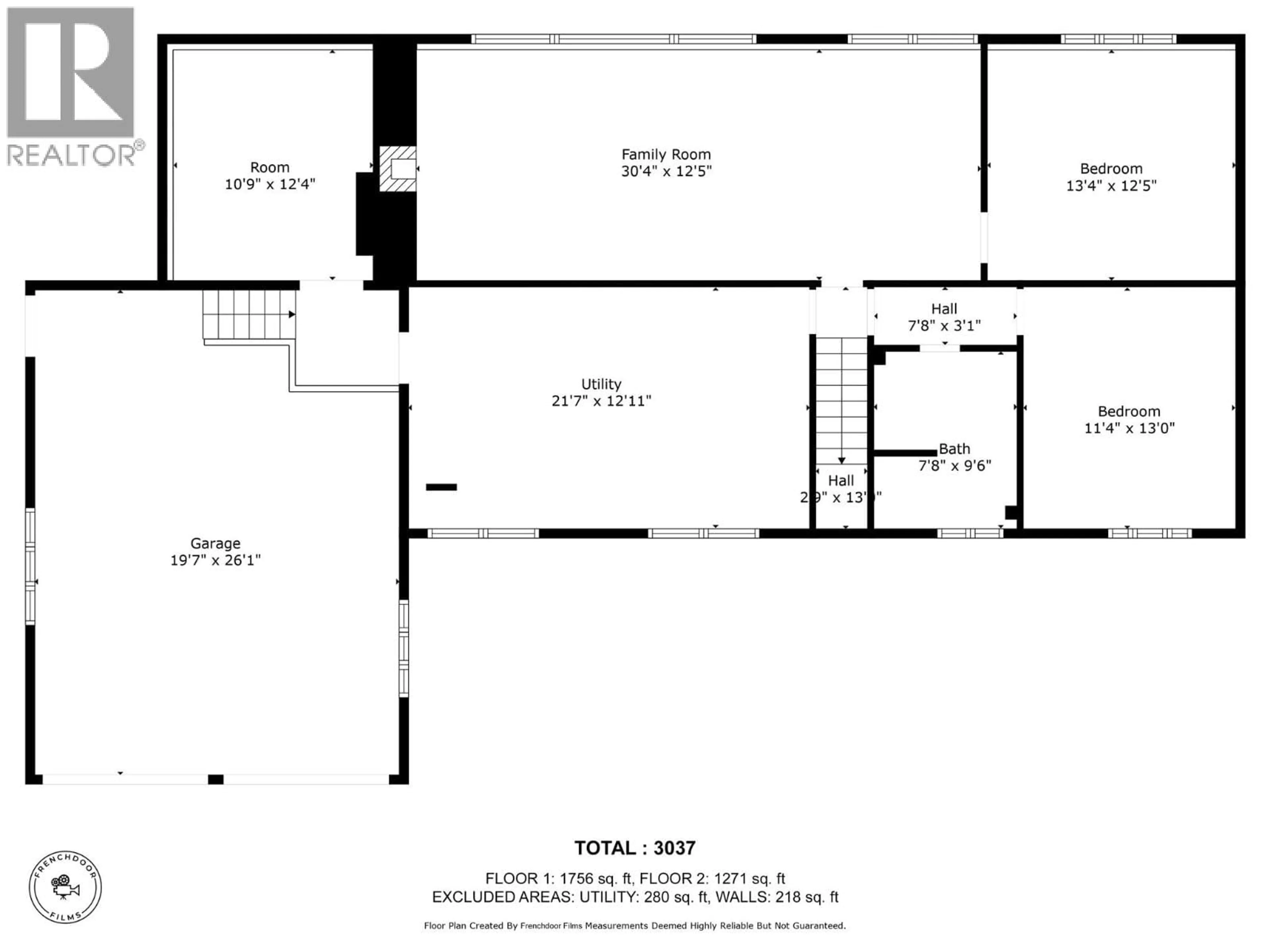Floor plan for 1938 PARKER DRIVE, Merritt British Columbia V1K1J3