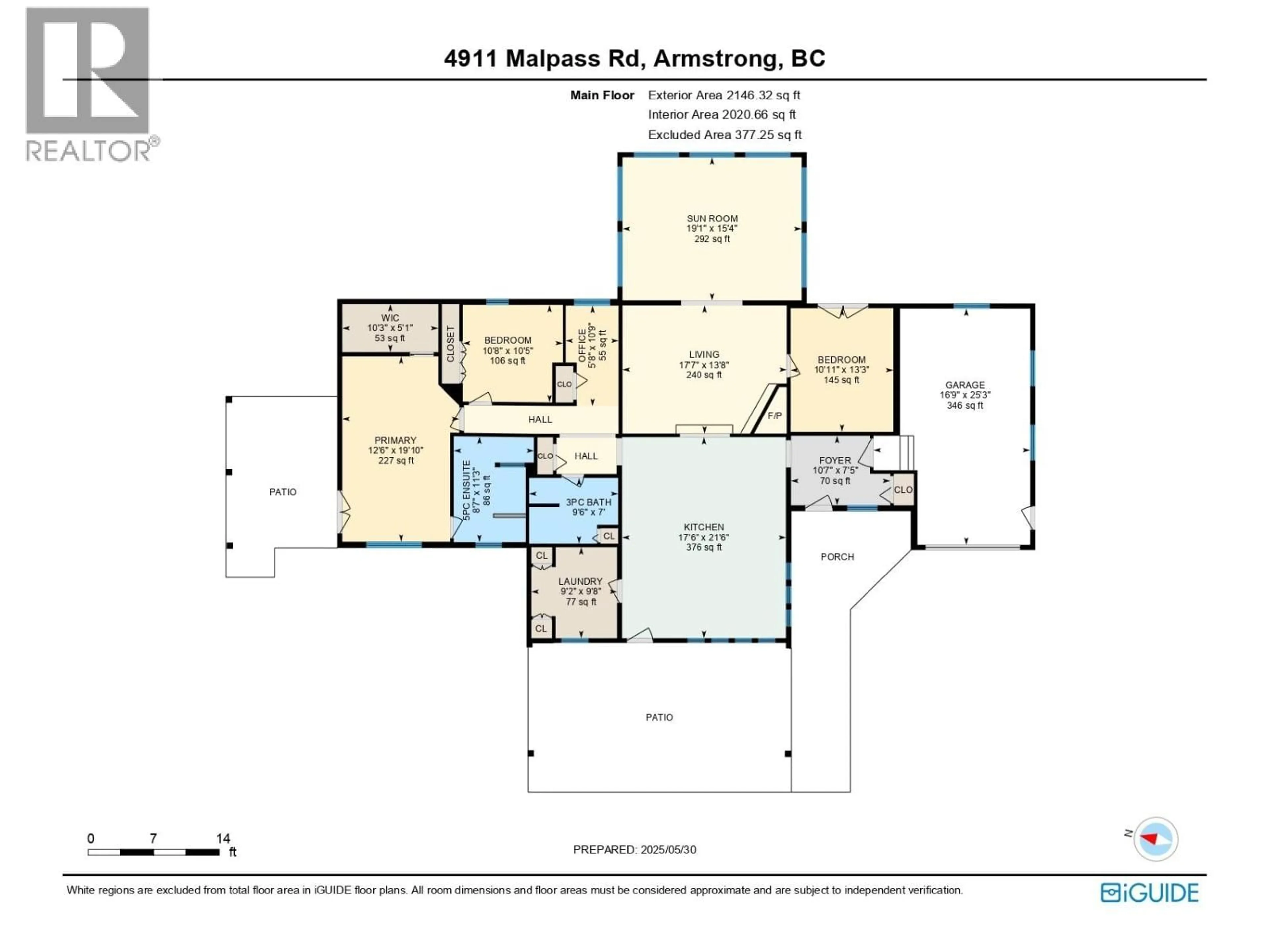 Floor plan for 4911 MALPASS ROAD, Armstrong British Columbia V4Y0V5