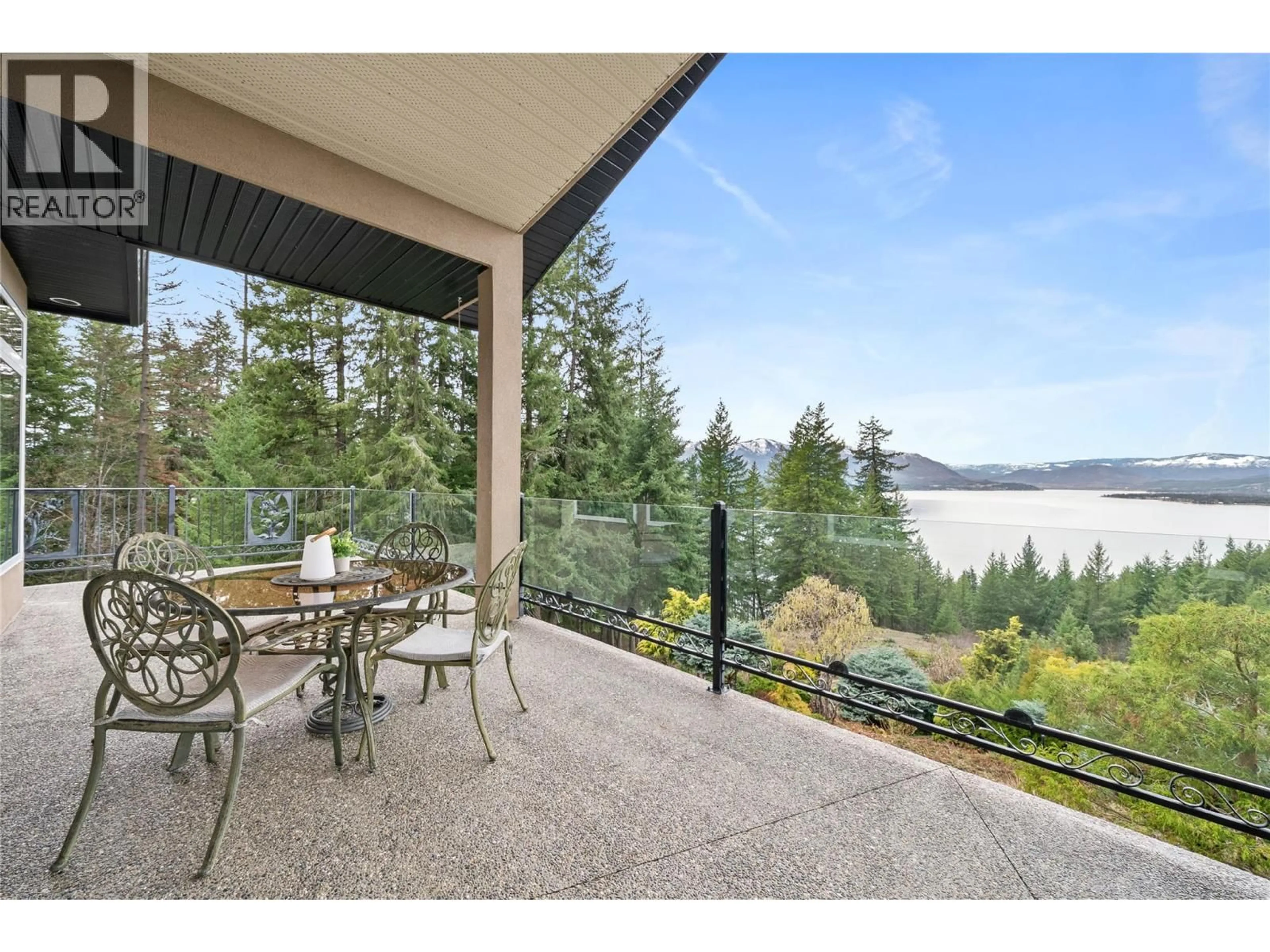 Patio, water/lake/river/ocean view for 3676 MCBRIDE ROAD, Blind Bay British Columbia V0E1H1