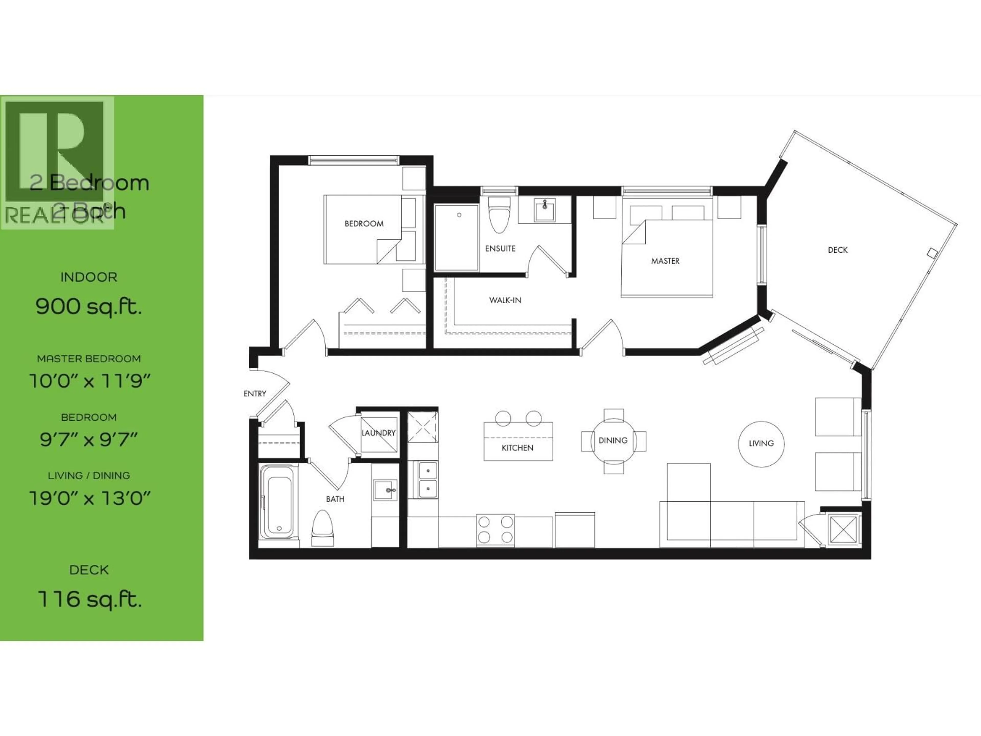 Floor plan for 401B - 3634 MISSION SPRINGS DRIVE, Kelowna British Columbia V1W0B2