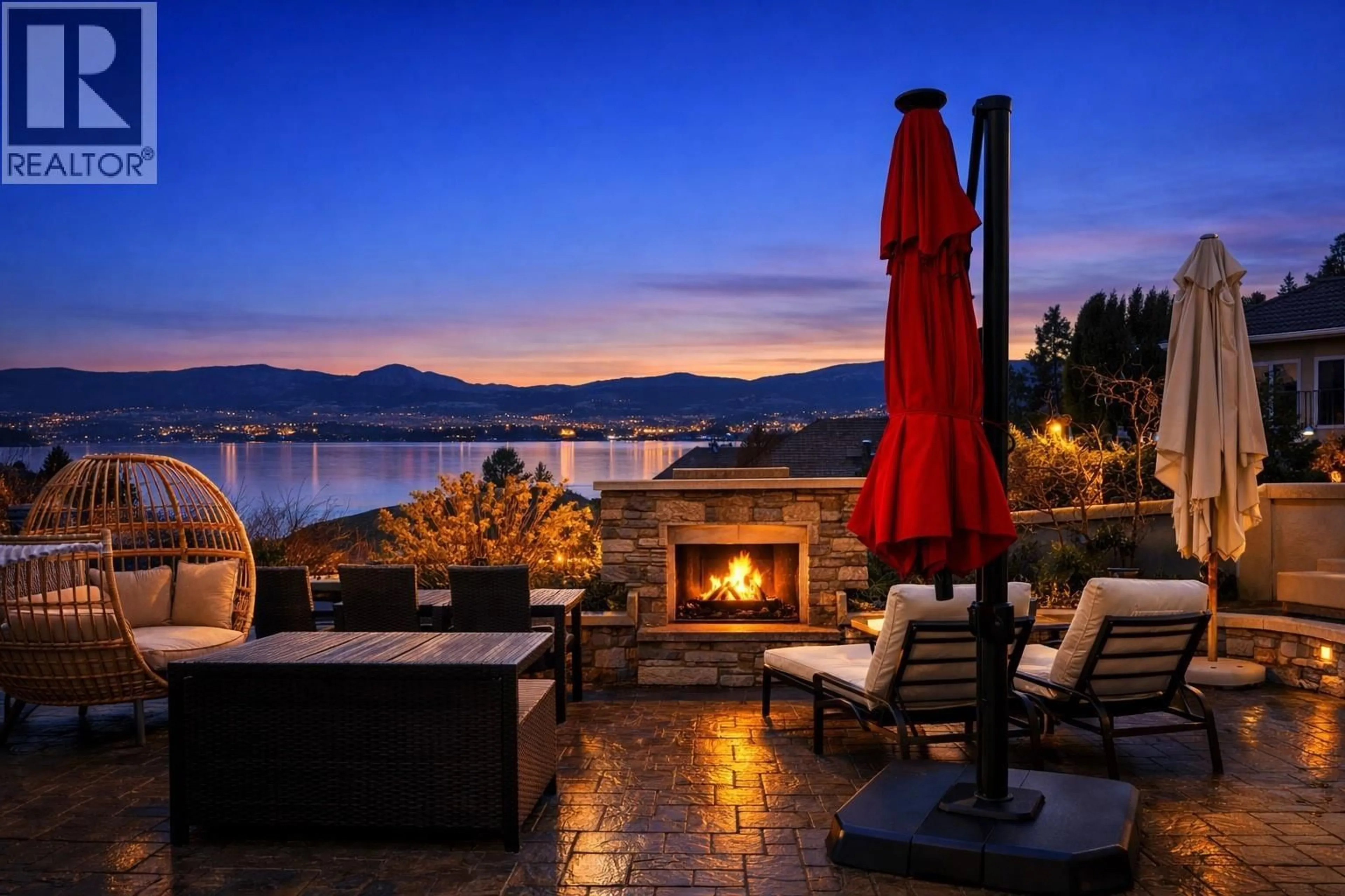 Patio, water/lake/river/ocean view for 550 CASA GRANDE DRIVE, Kelowna British Columbia V1Z3M4