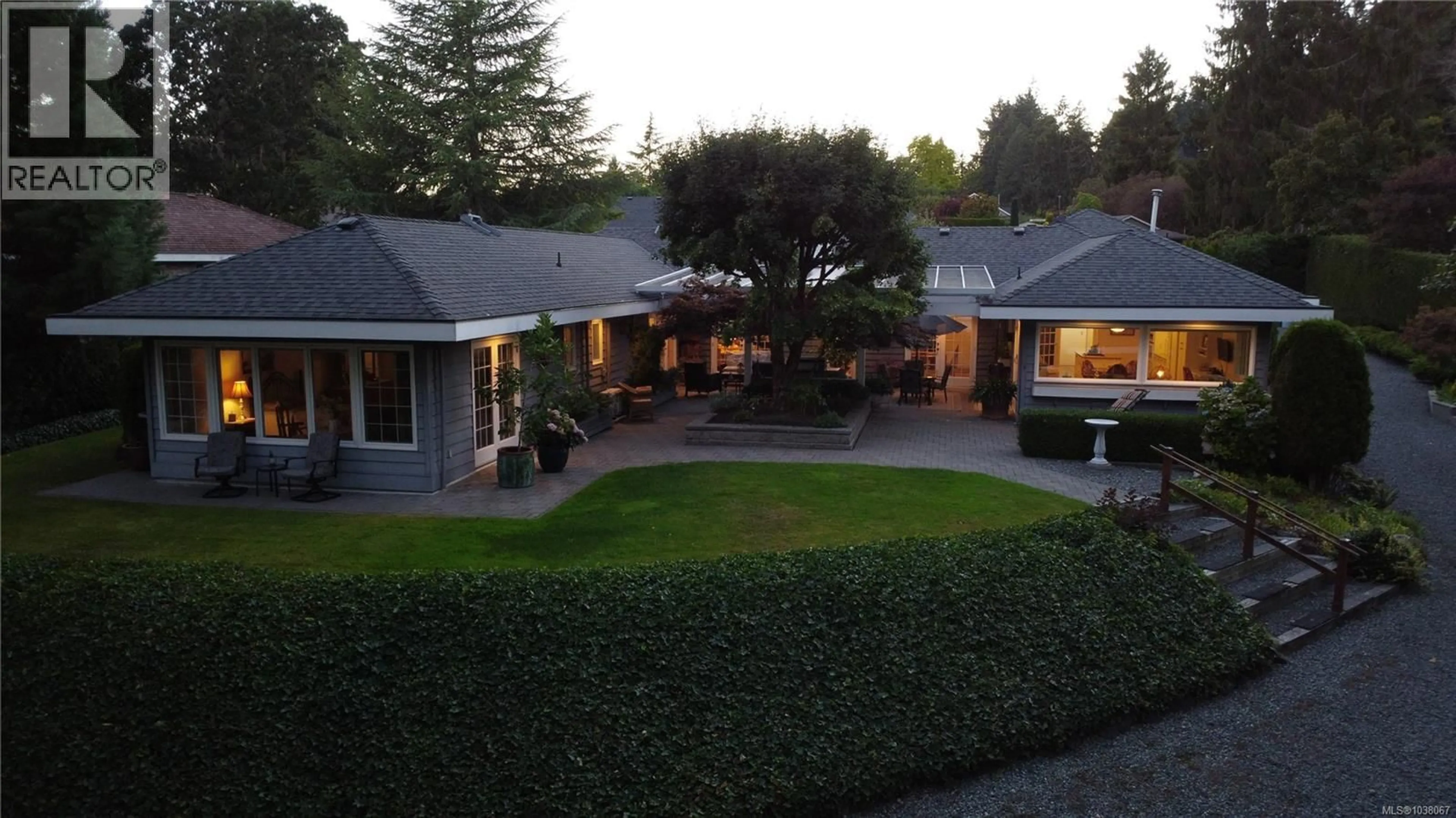 A pic from outside/outdoor area/front of a property/back of a property/a pic from drone, mountain view for 2221 TARN PLACE, Duncan British Columbia V9L5E7