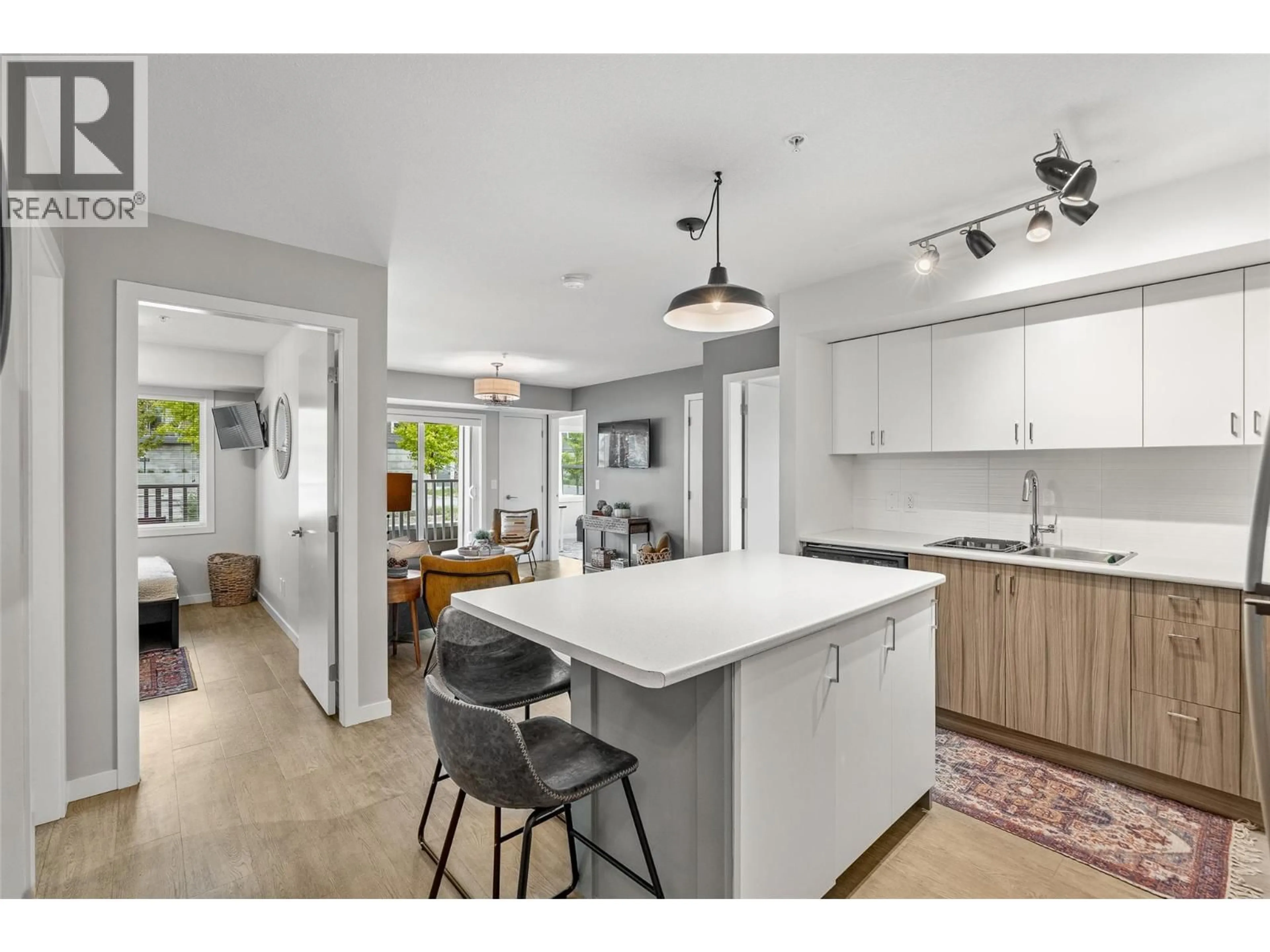 Open concept kitchen, unknown for 217 - 695 ACADEMY WAY, Kelowna British Columbia V1V0A2