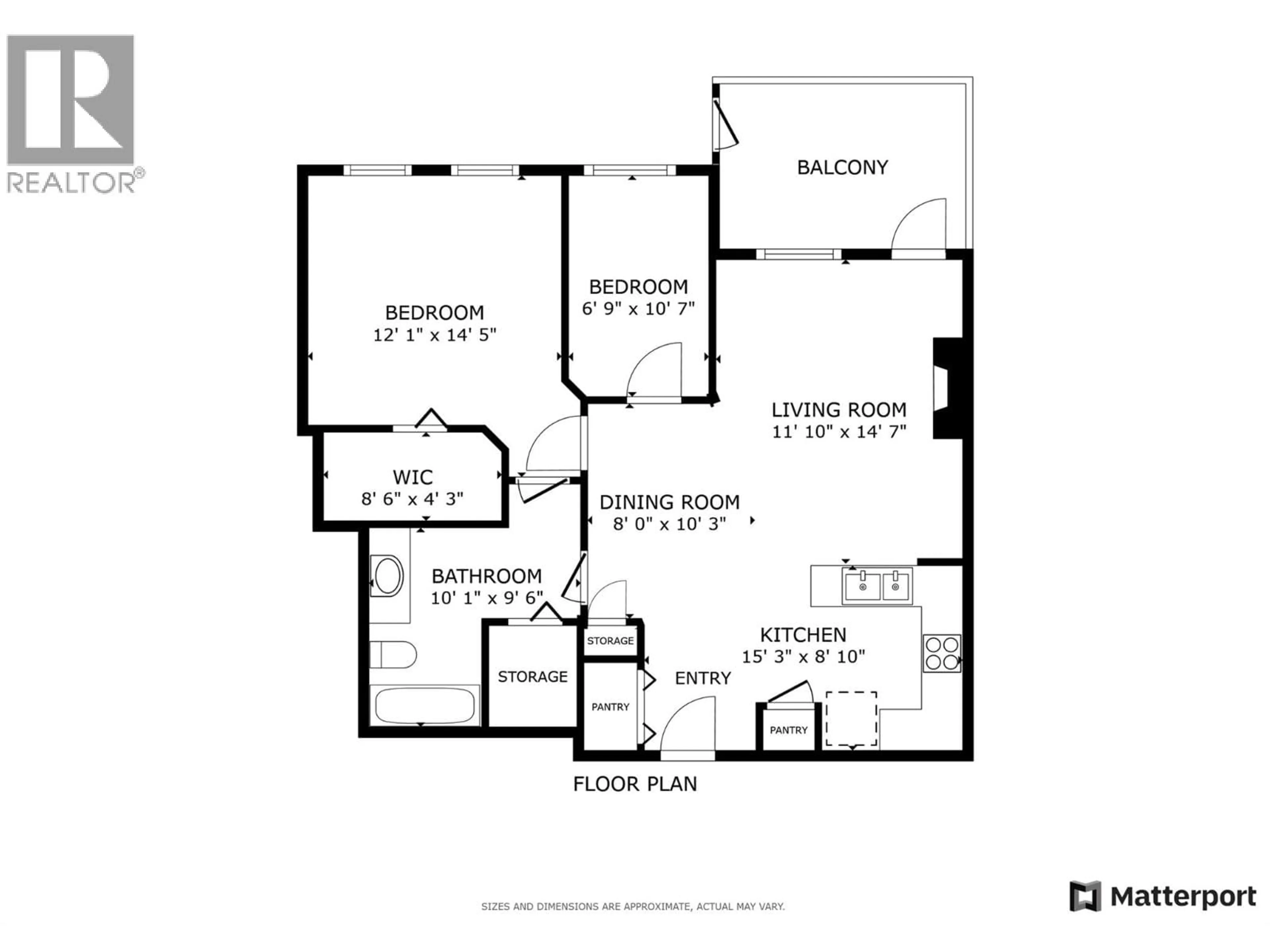 Floor plan for 113 - 2551 SHORELINE DRIVE, Lake Country British Columbia V4V2P2