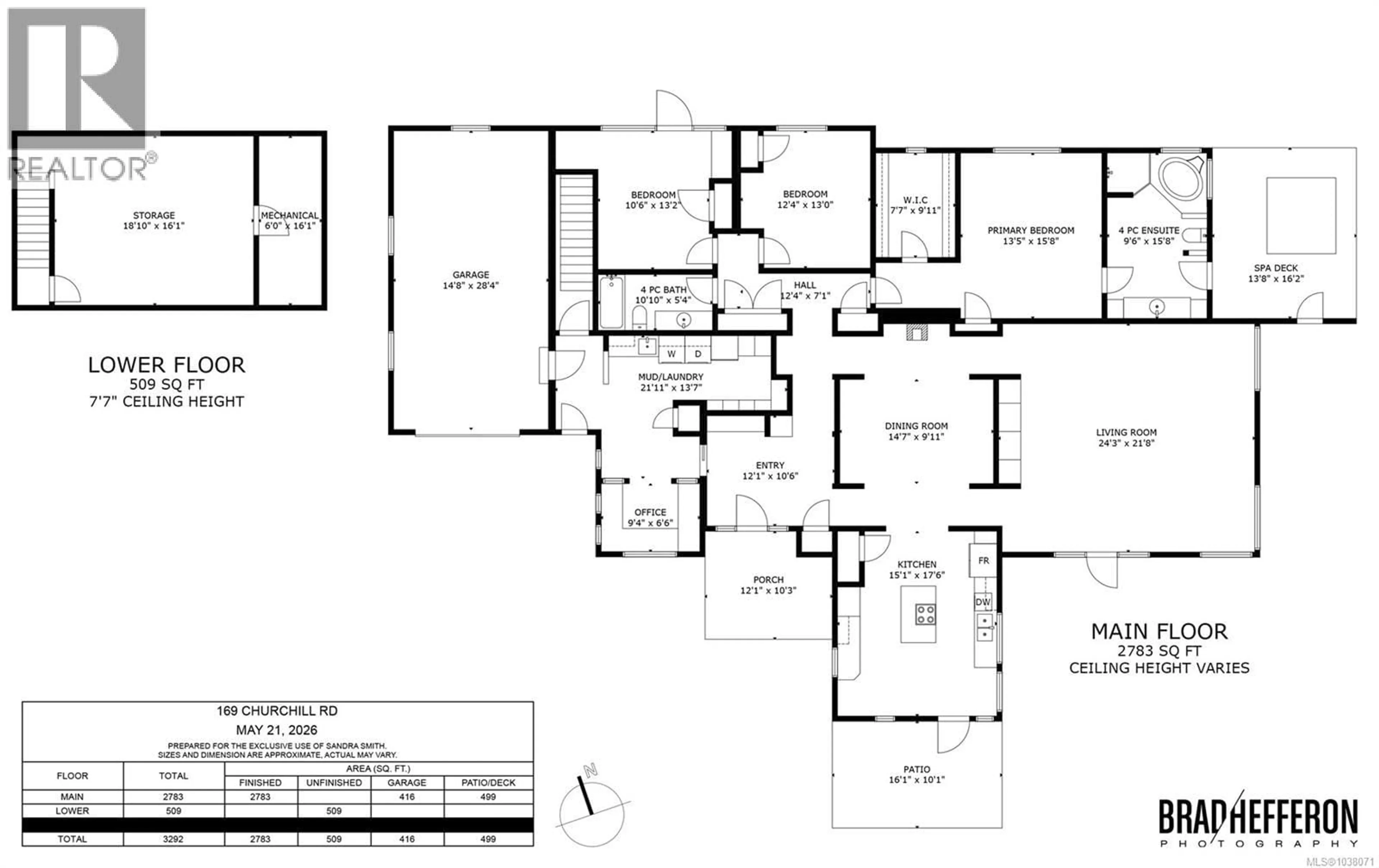 Floor plan for 169 CHURCHILL ROAD, Salt Spring British Columbia V8K2R3