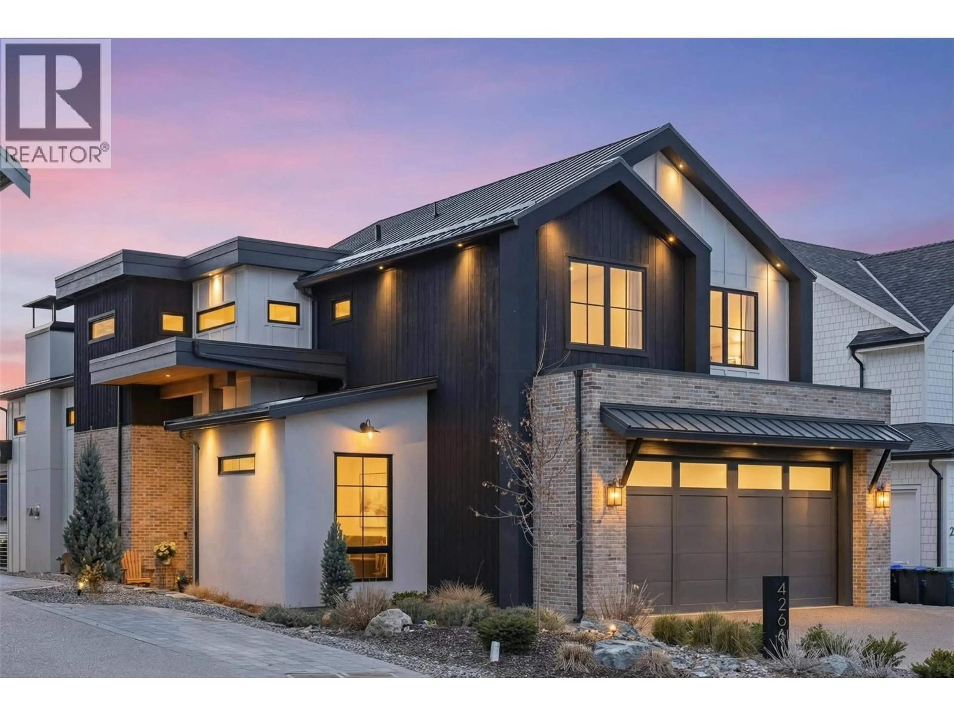 Home with brick exterior material, street for 4266 LADD COURT, Kelowna British Columbia V1W0B6