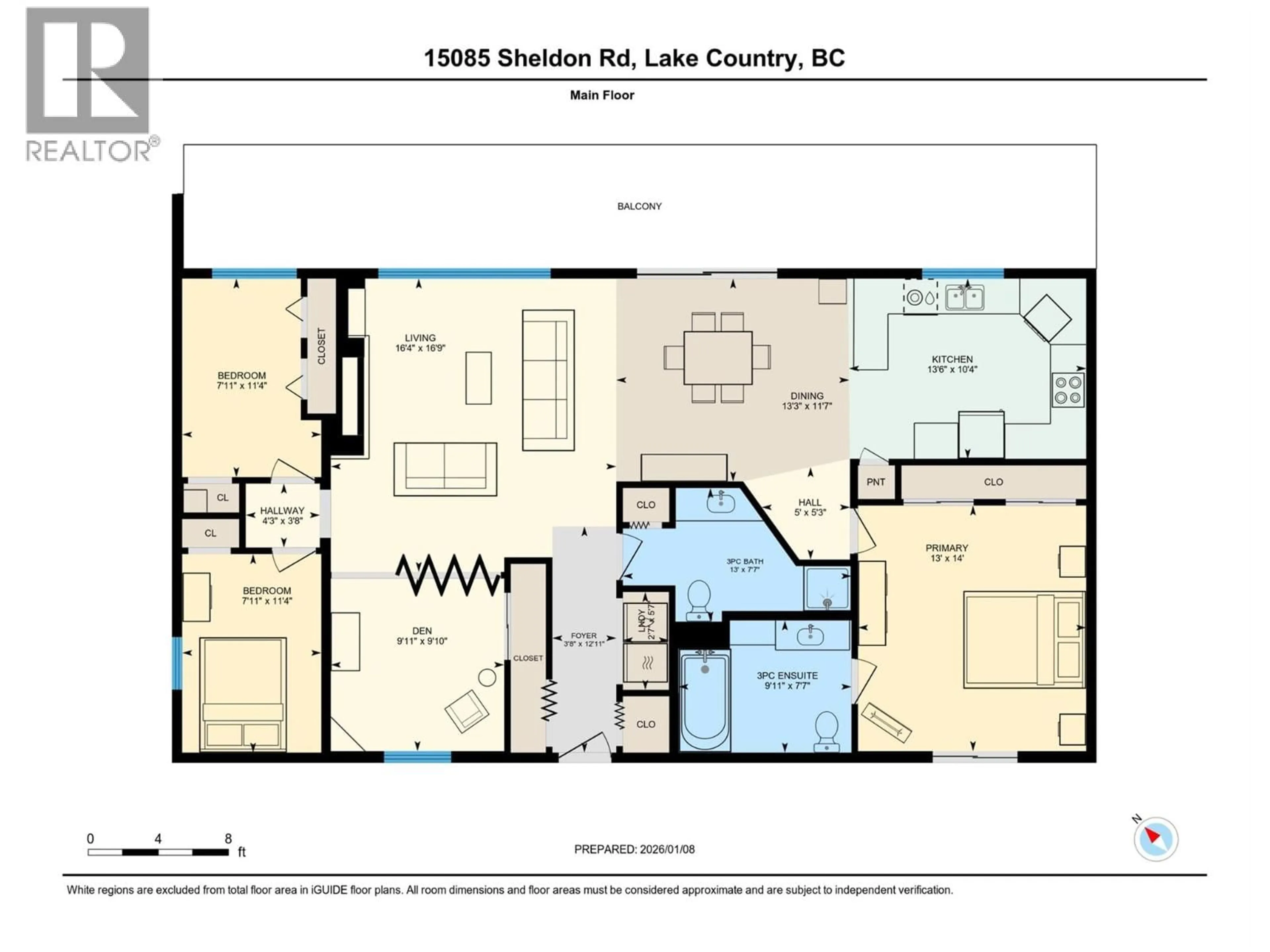Floor plan for 15085 SHELDON ROAD, Lake Country British Columbia V4V2G6