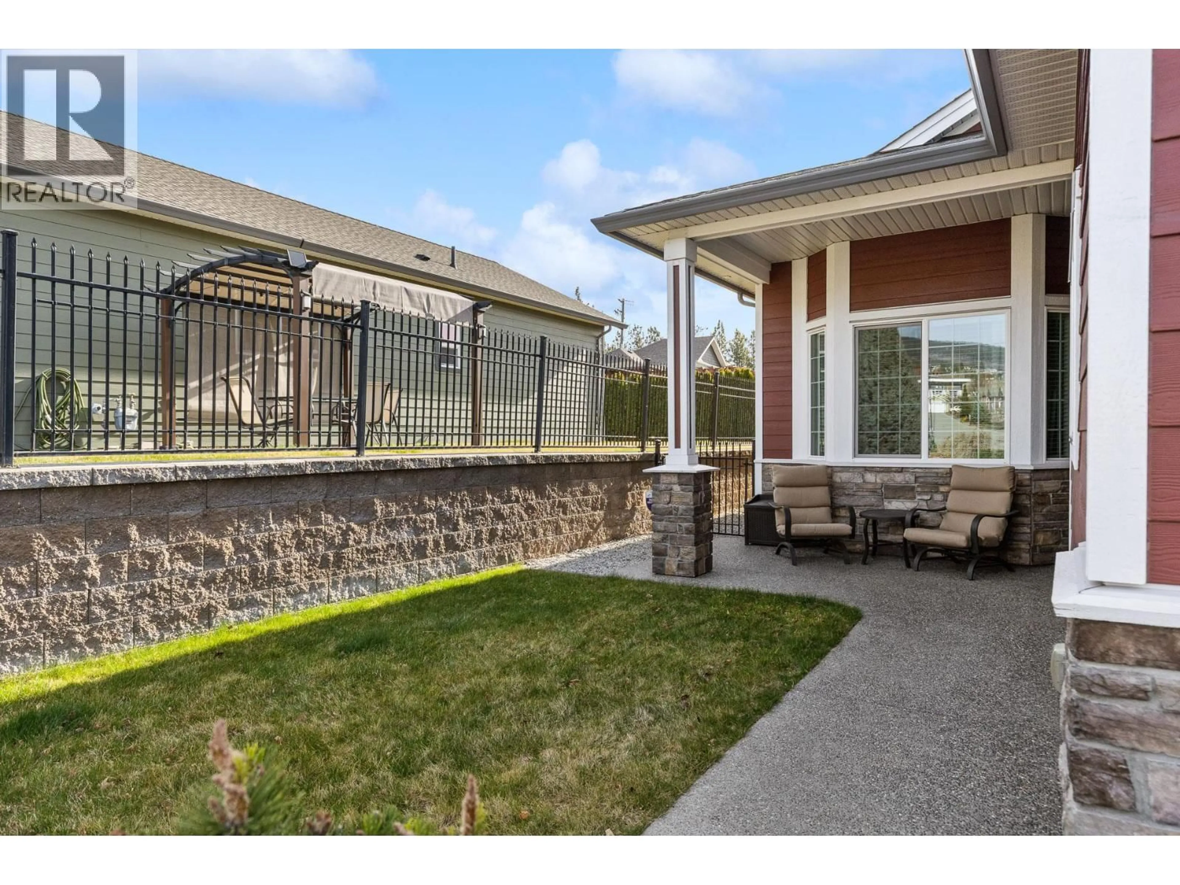 Patio, street for 3399 KINGFISHER ROAD, Westbank British Columbia V4T3A5