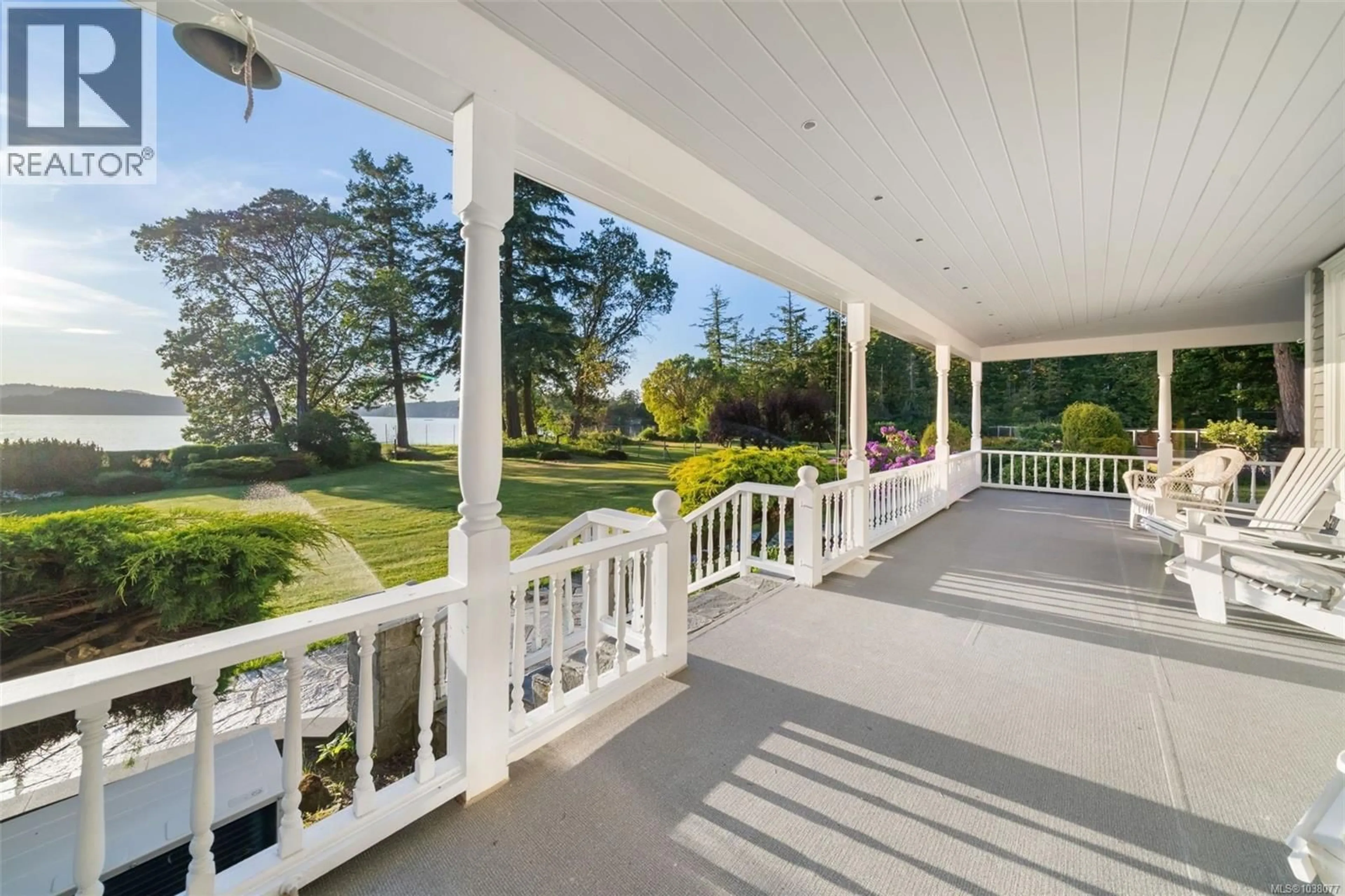 Patio, water/lake/river/ocean view for 101 CHURCH BAY ROAD, Saturna Island British Columbia V0N2Y0
