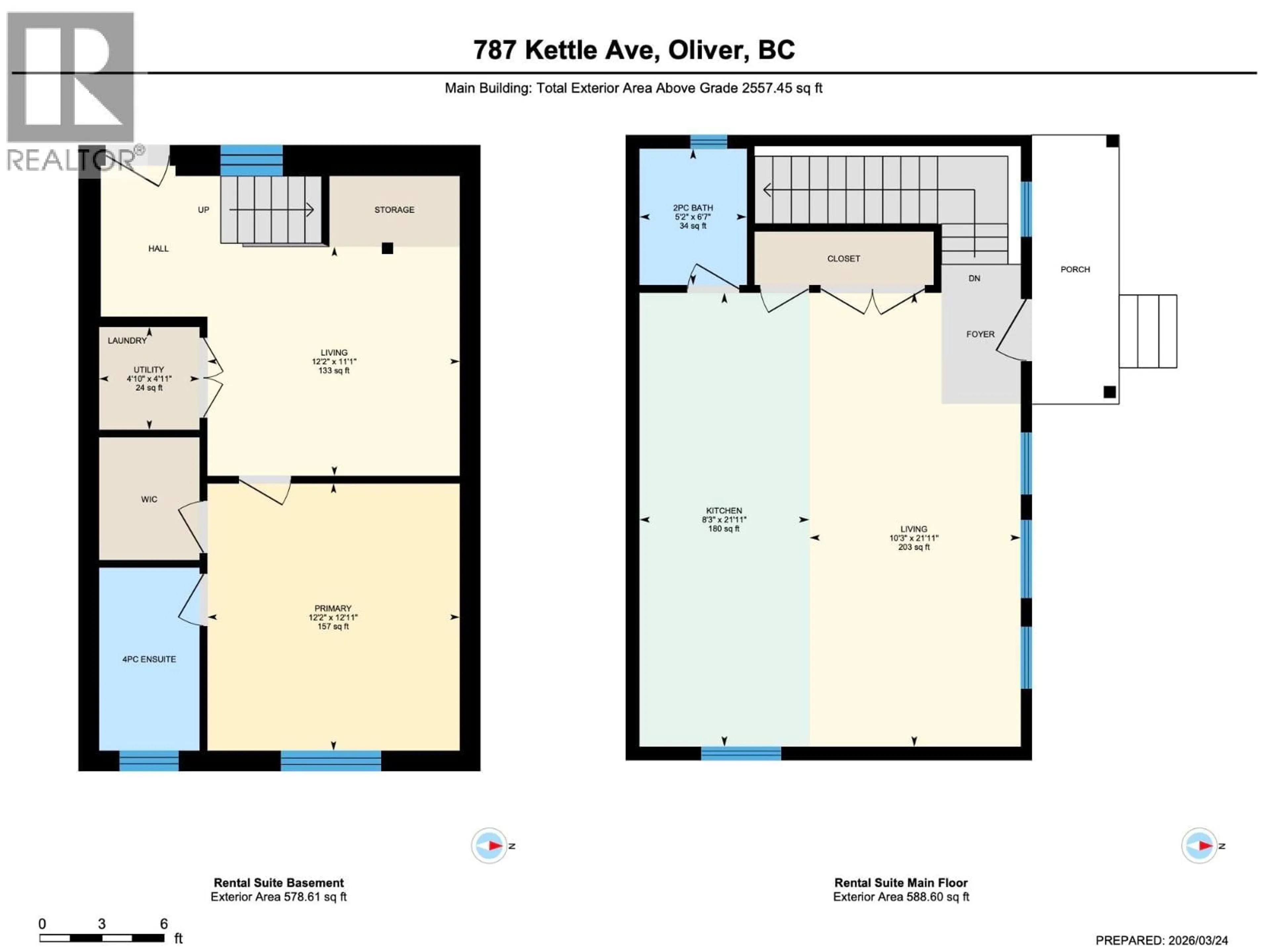 Floor plan for 787 KETTLE AVENUE, Oliver British Columbia V0H1T0