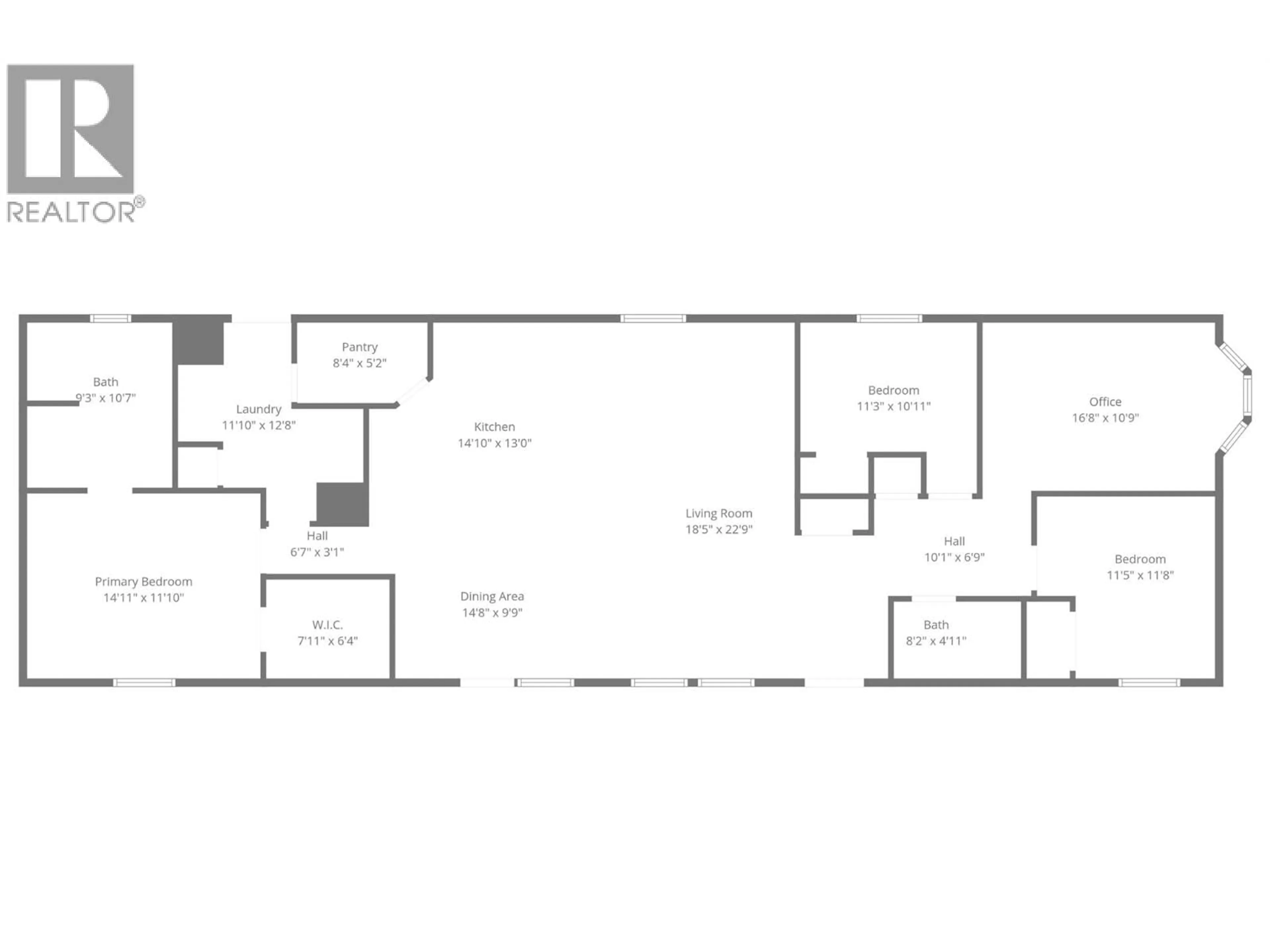 Floor plan for 52 DARBY CRESCENT, Elkford British Columbia V0B1H0