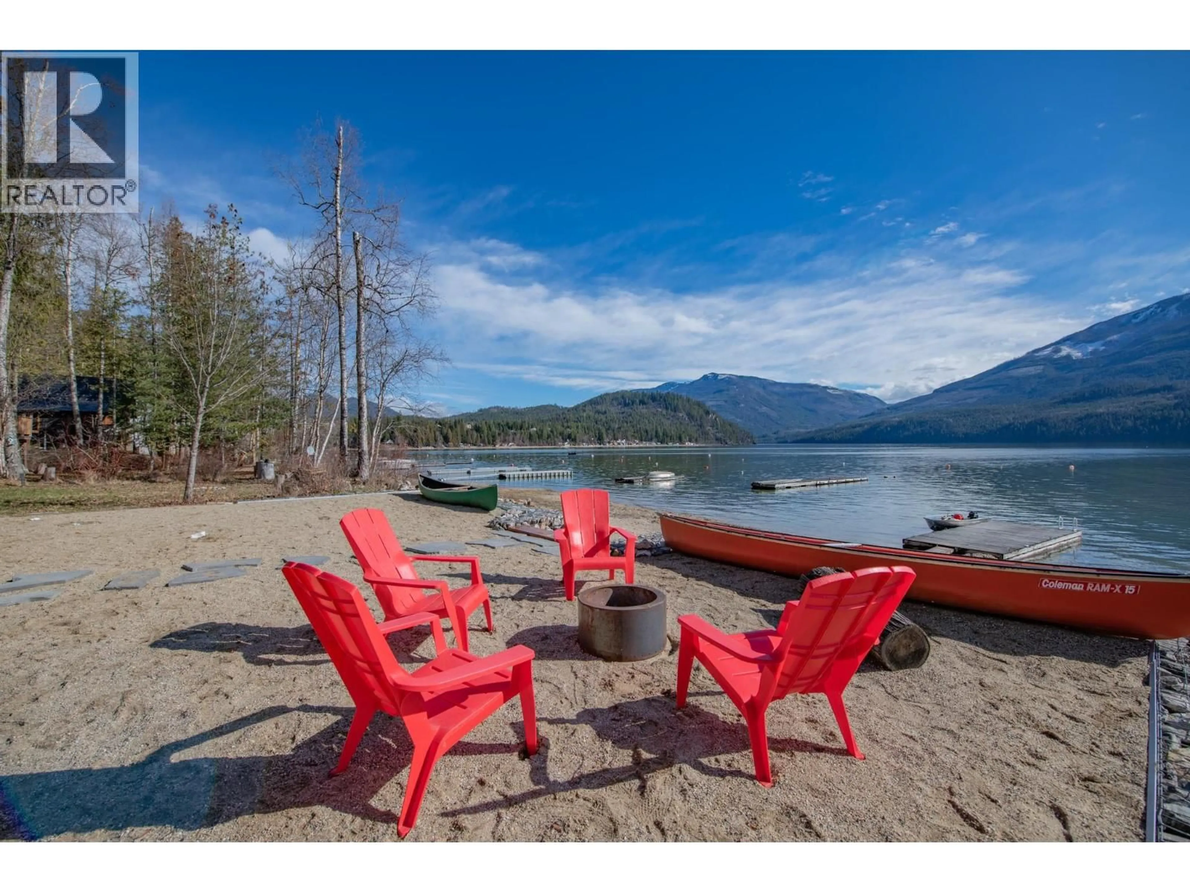 Patio, water/lake/river/ocean view for 105 MABEL LAKE SUBDIVISION ROAD, Enderby British Columbia V0E1V5