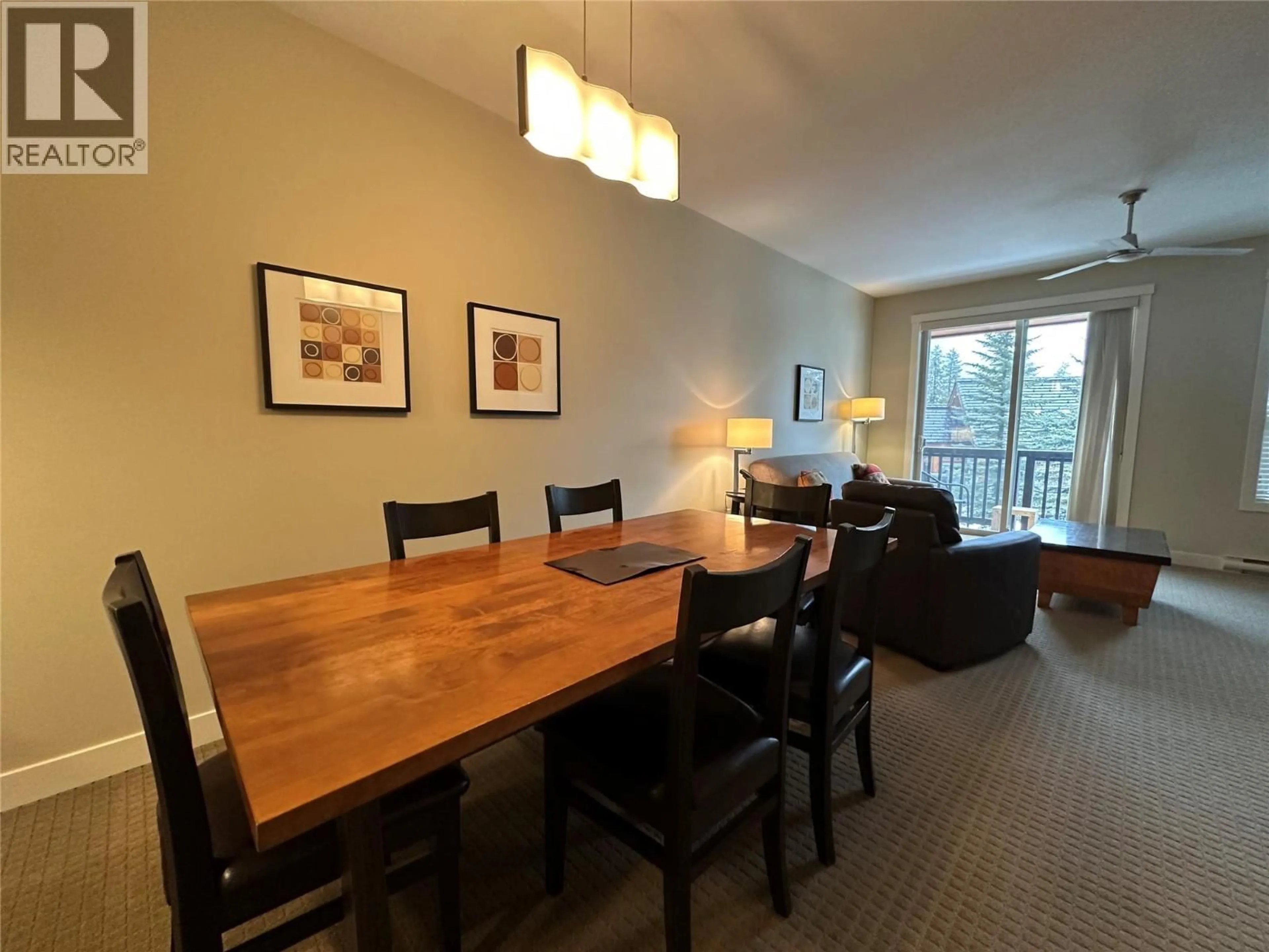 Dining room, wood/laminate floor for 413C - 2049 SUMMIT DRIVE, Panorama British Columbia V0A1T0