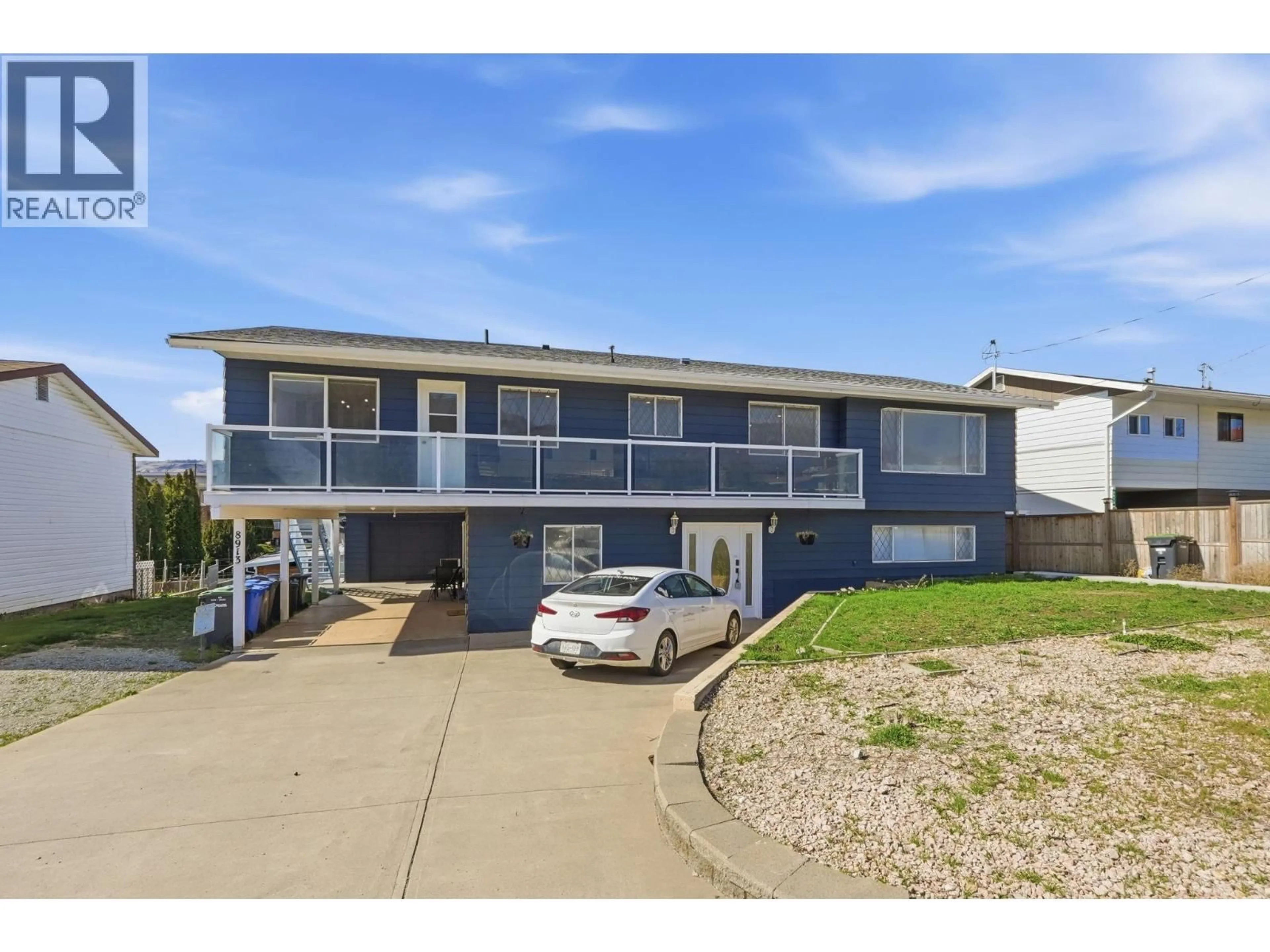 A pic from outside/outdoor area/front of a property/back of a property/a pic from drone, unknown for 8913 JUBILEE DRIVE, Osoyoos British Columbia V0H1V2