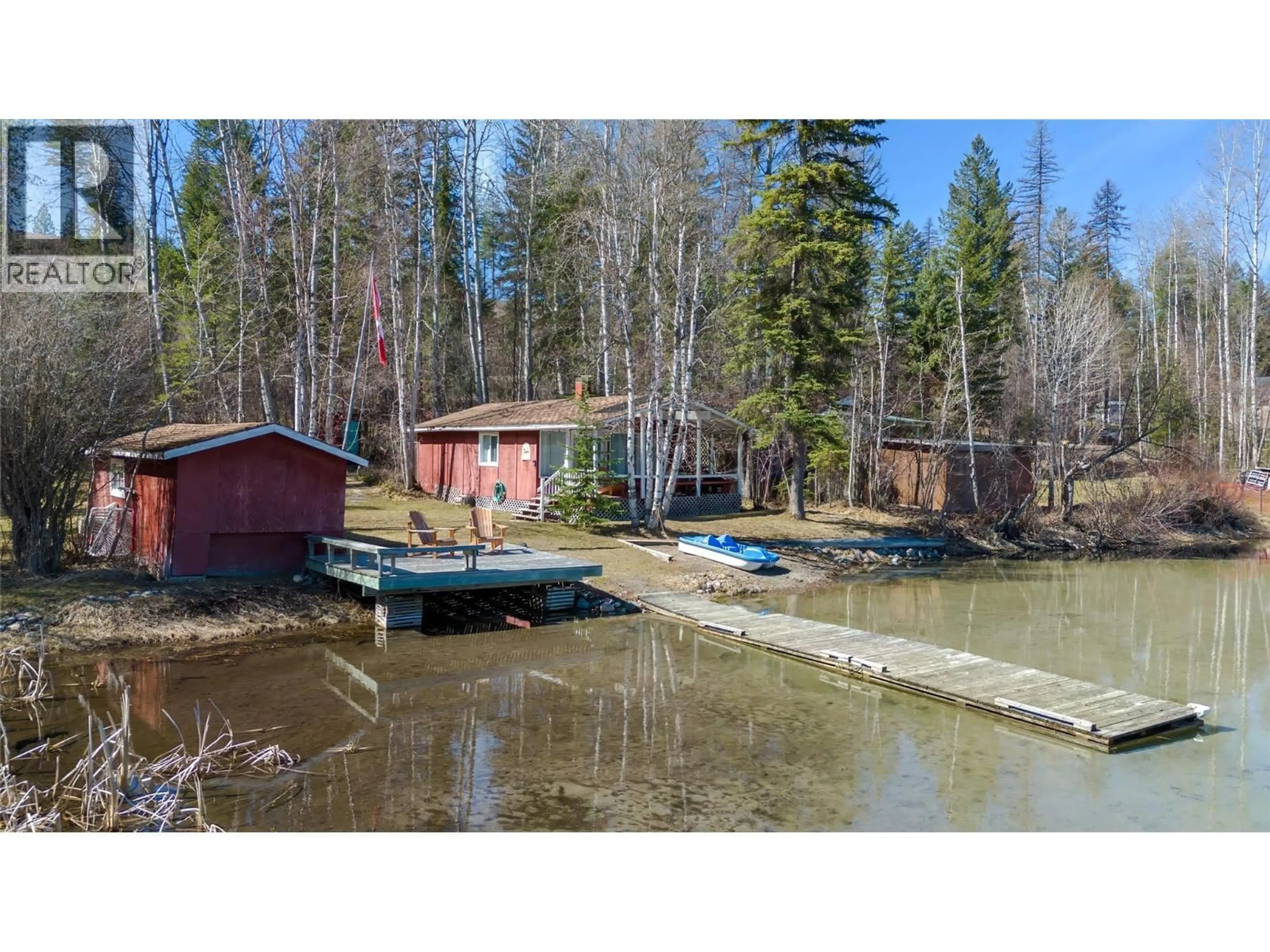 A pic from outside/outdoor area/front of a property/back of a property/a pic from drone, water/lake/river/ocean view for 1415 TIE LAKE SHORE S ROAD, Jaffray British Columbia V0B1T0
