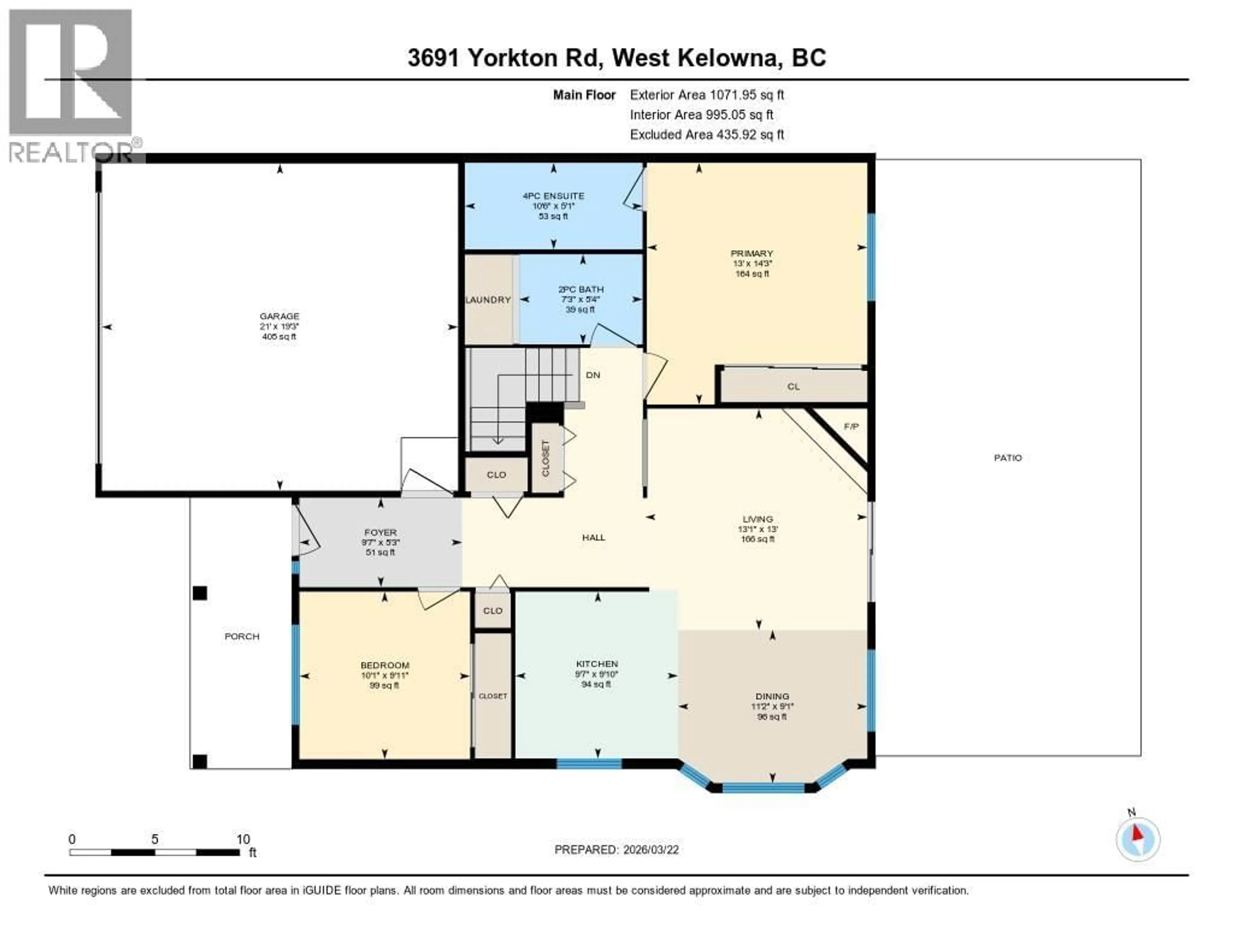Floor plan for 3691 YORKTON ROAD, West Kelowna British Columbia V4T2T7