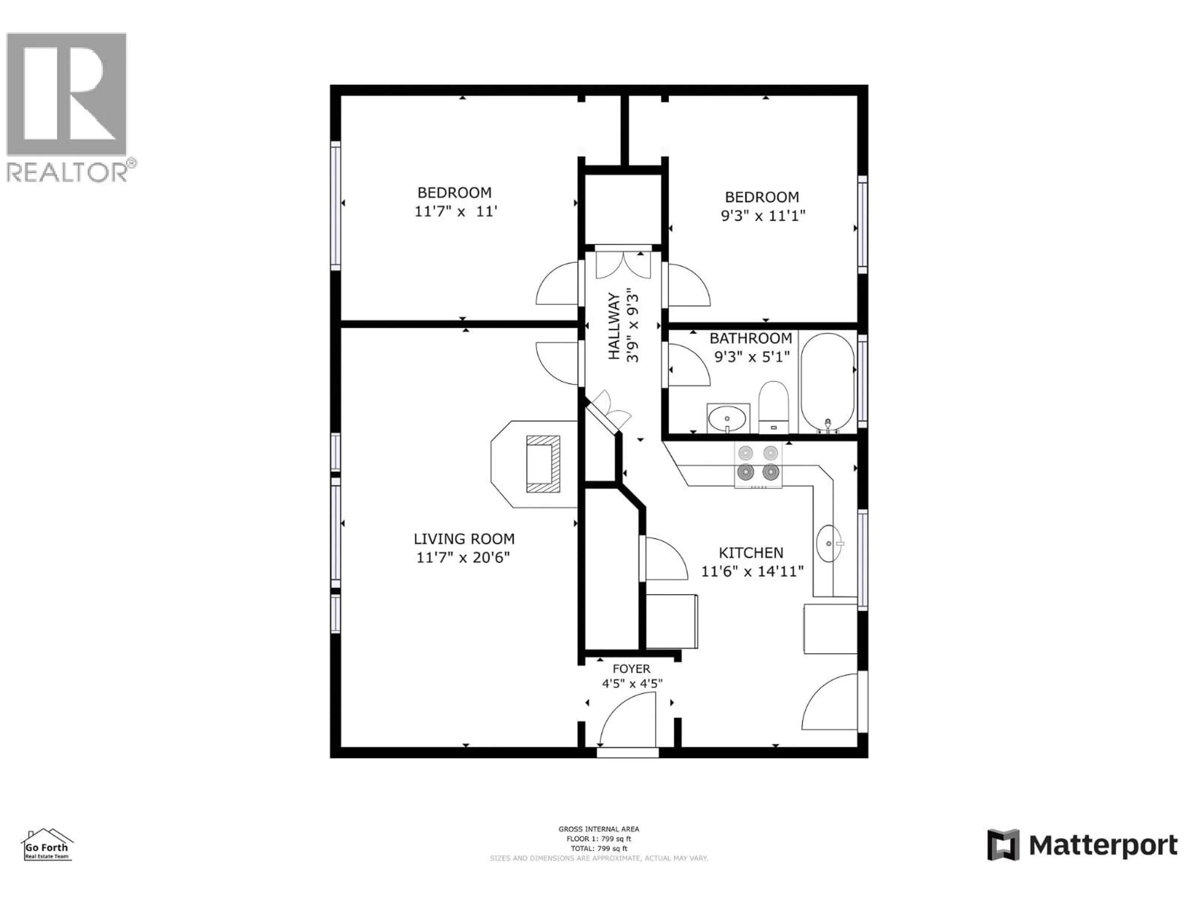 Floor plan for 1610 EASTMAN AVENUE, Riondel British Columbia V0B2B0