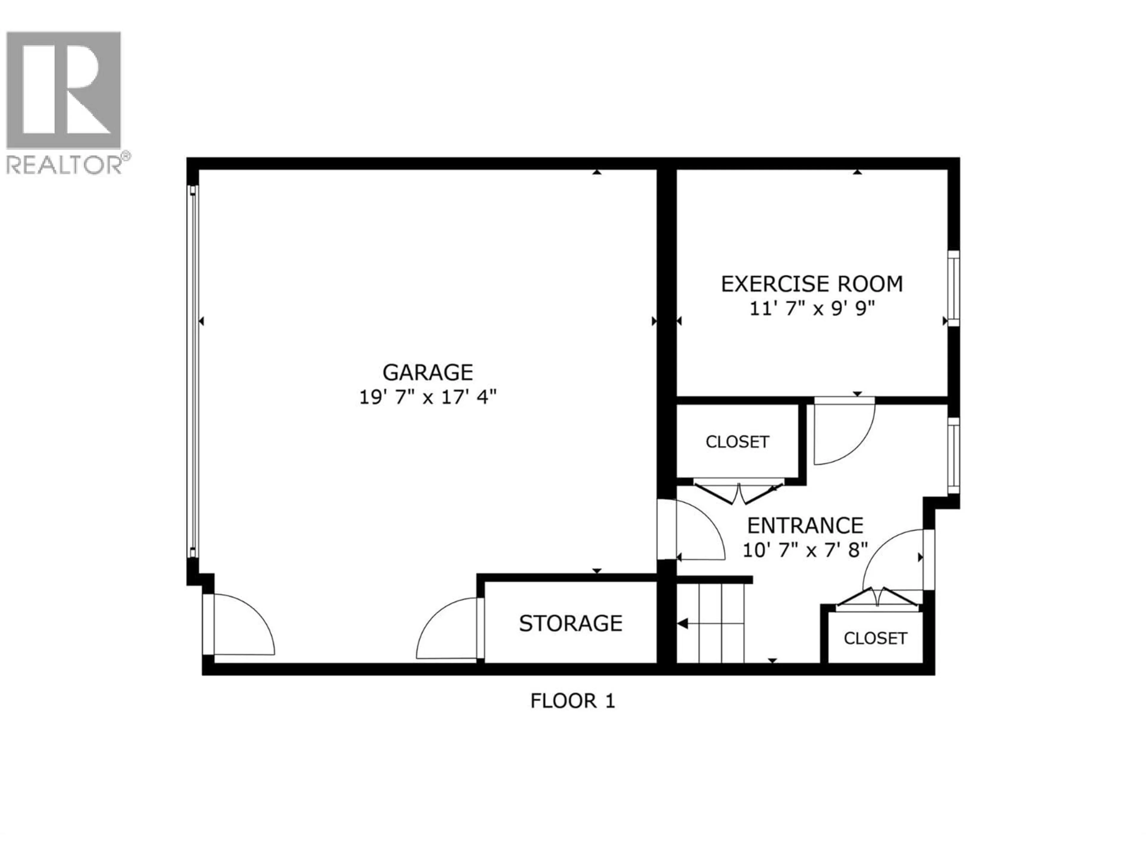 Floor plan for 8 - 1102 CAMERON AVENUE, Kelowna British Columbia V1Y0B2