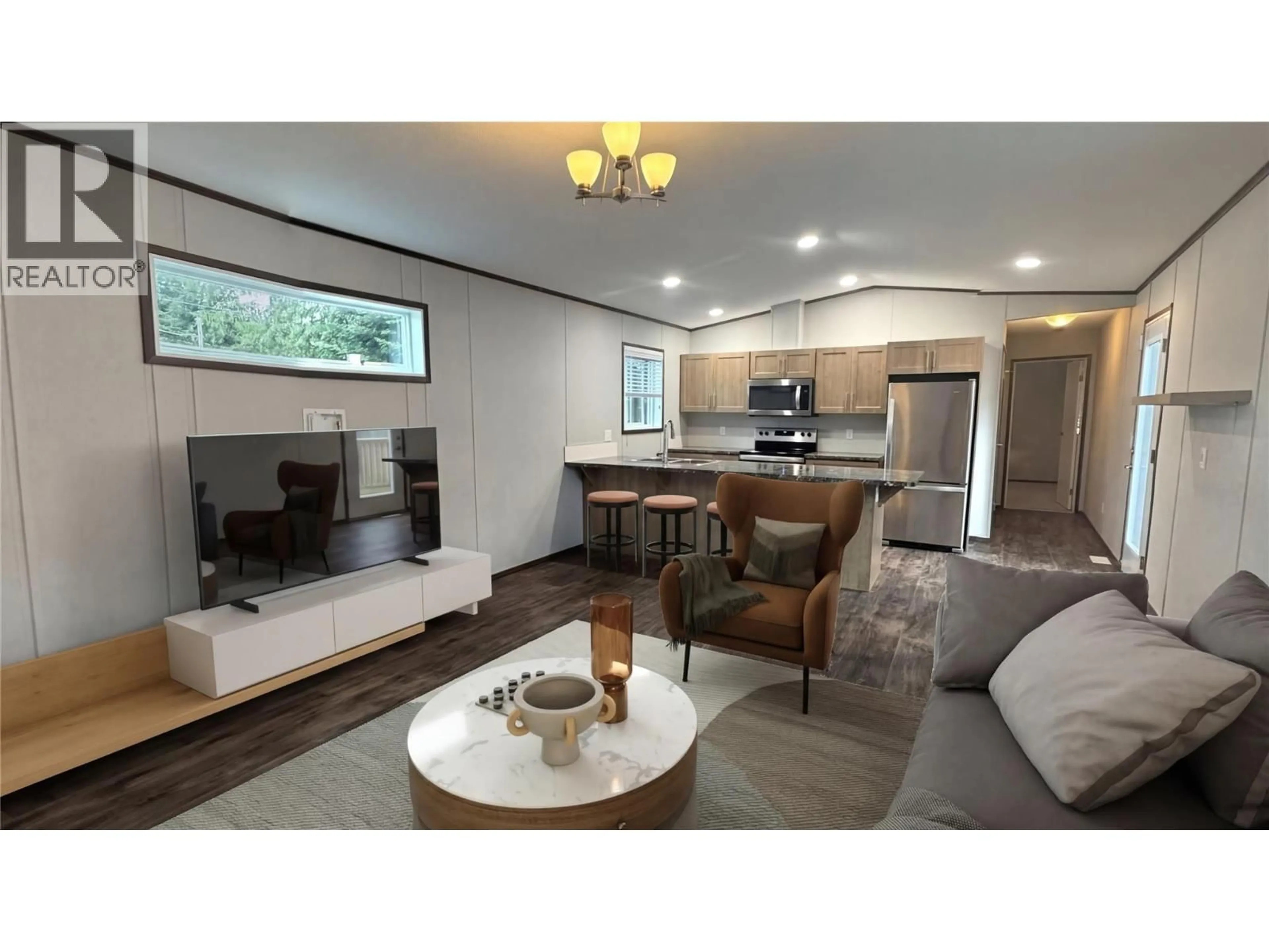 Living room with furniture, unknown for 8 - 891 MONTE VISTA DRIVE, Rossland British Columbia V0G1Y0