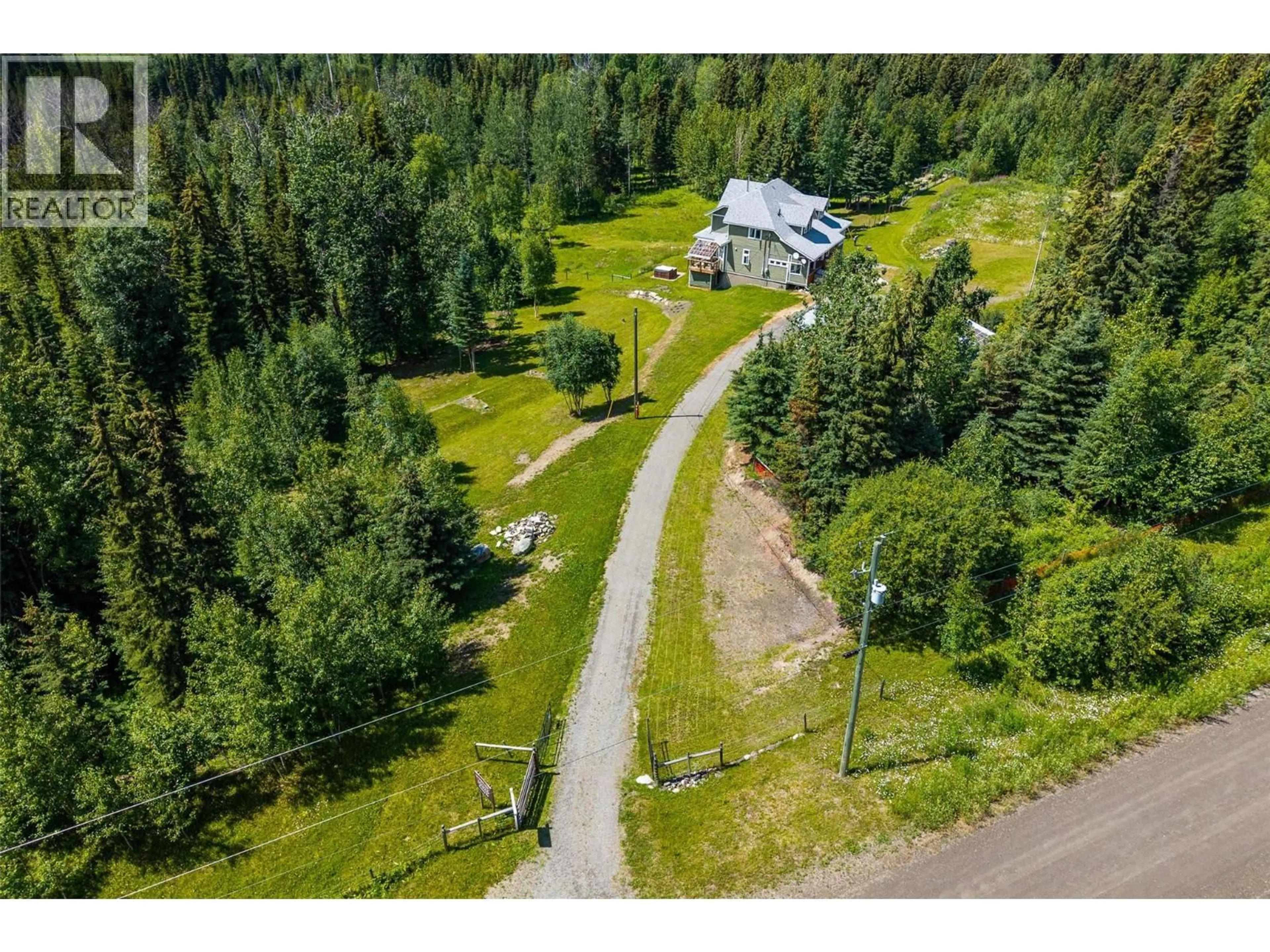 A pic from outside/outdoor area/front of a property/back of a property/a pic from drone, forest/trees view for 10325 FINLAY ROAD, Kamloops British Columbia V0E1Z1