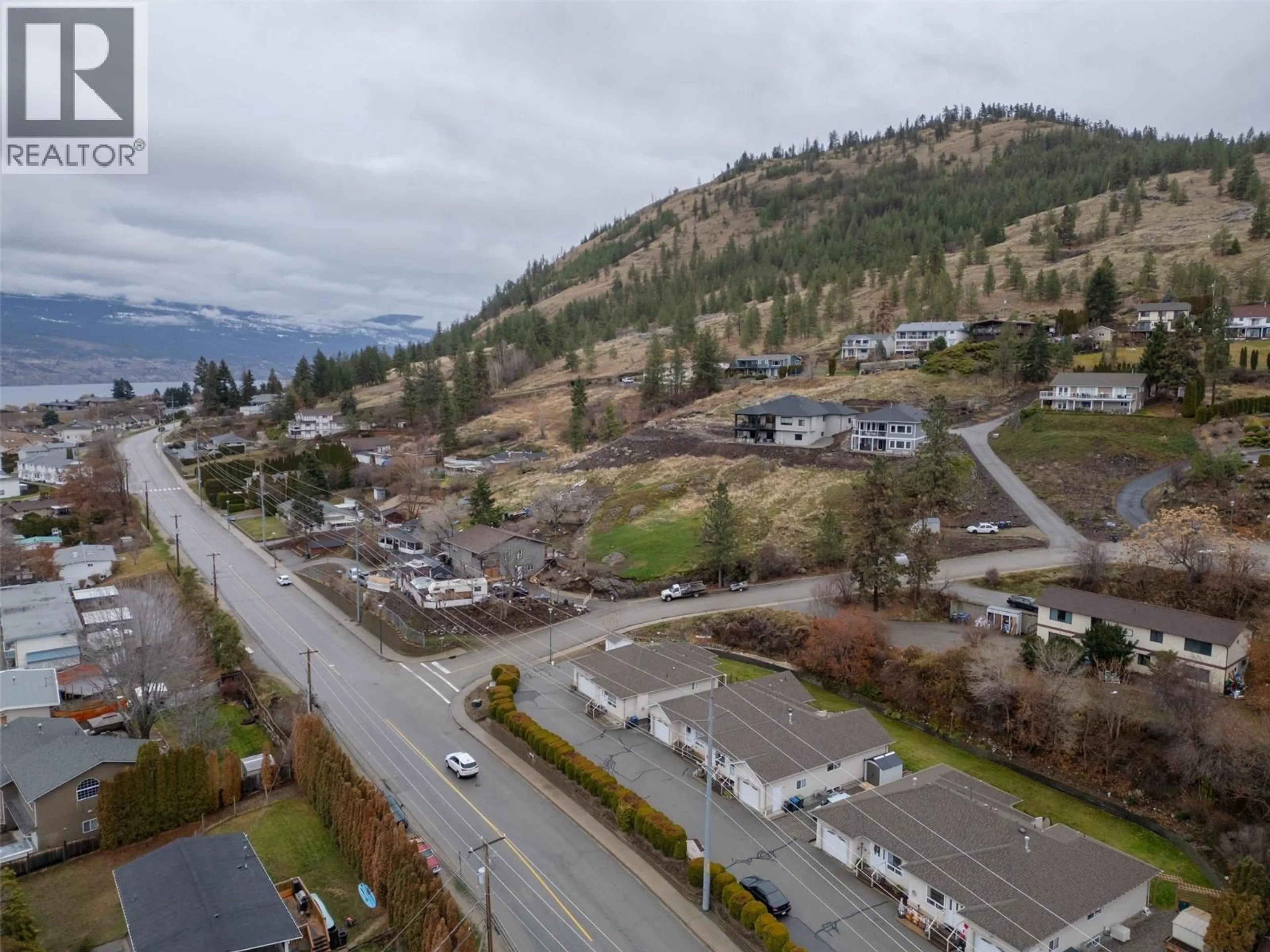 A pic from outside/outdoor area/front of a property/back of a property/a pic from drone, mountain view for 3 - 12612 GIANTS HEAD ROAD, Summerland British Columbia V0H1Z7