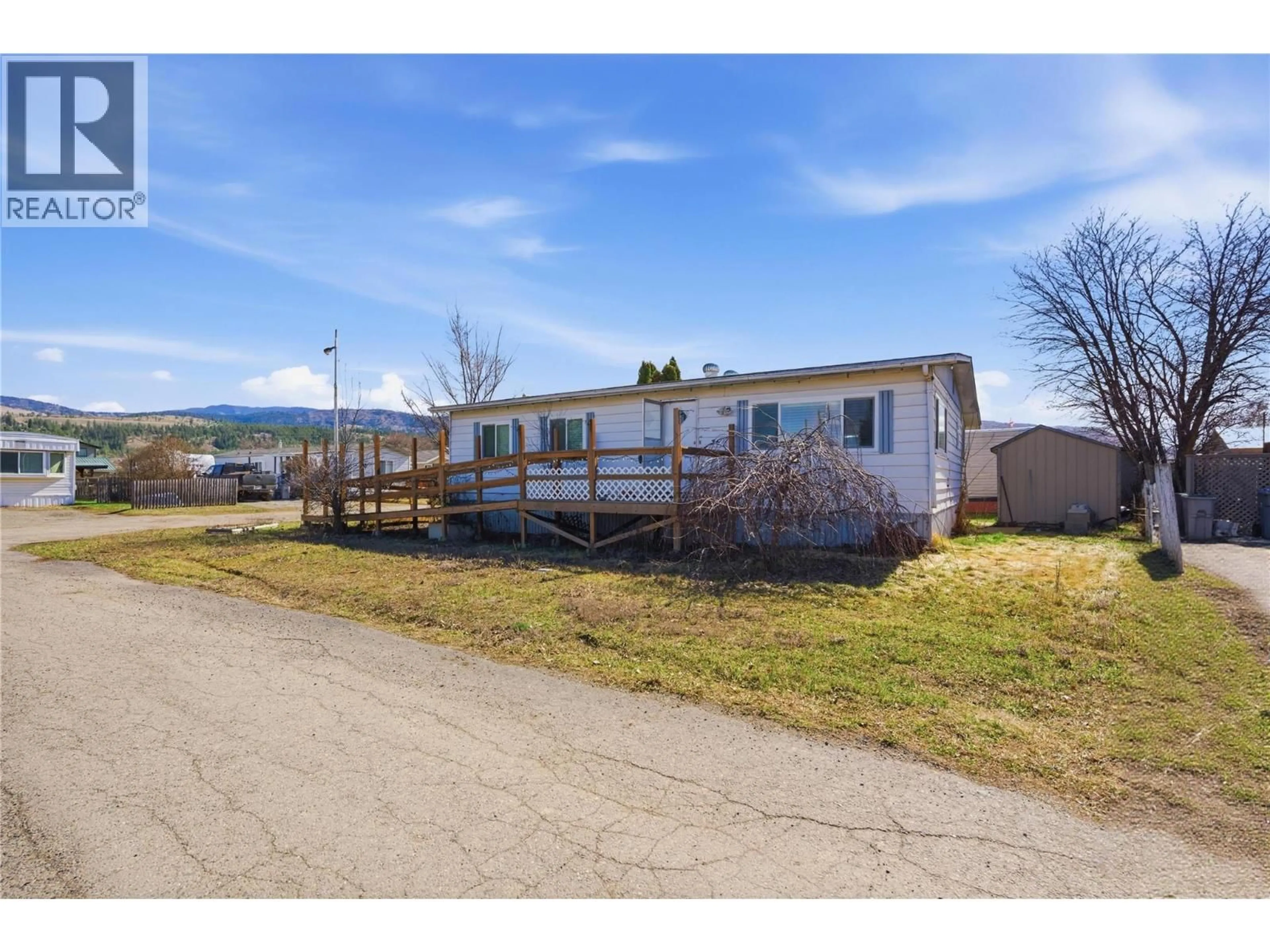 A pic from outside/outdoor area/front of a property/back of a property/a pic from drone, unknown for 26 - 159 ZIRNHELT ROAD, Kamloops British Columbia V2H0B3