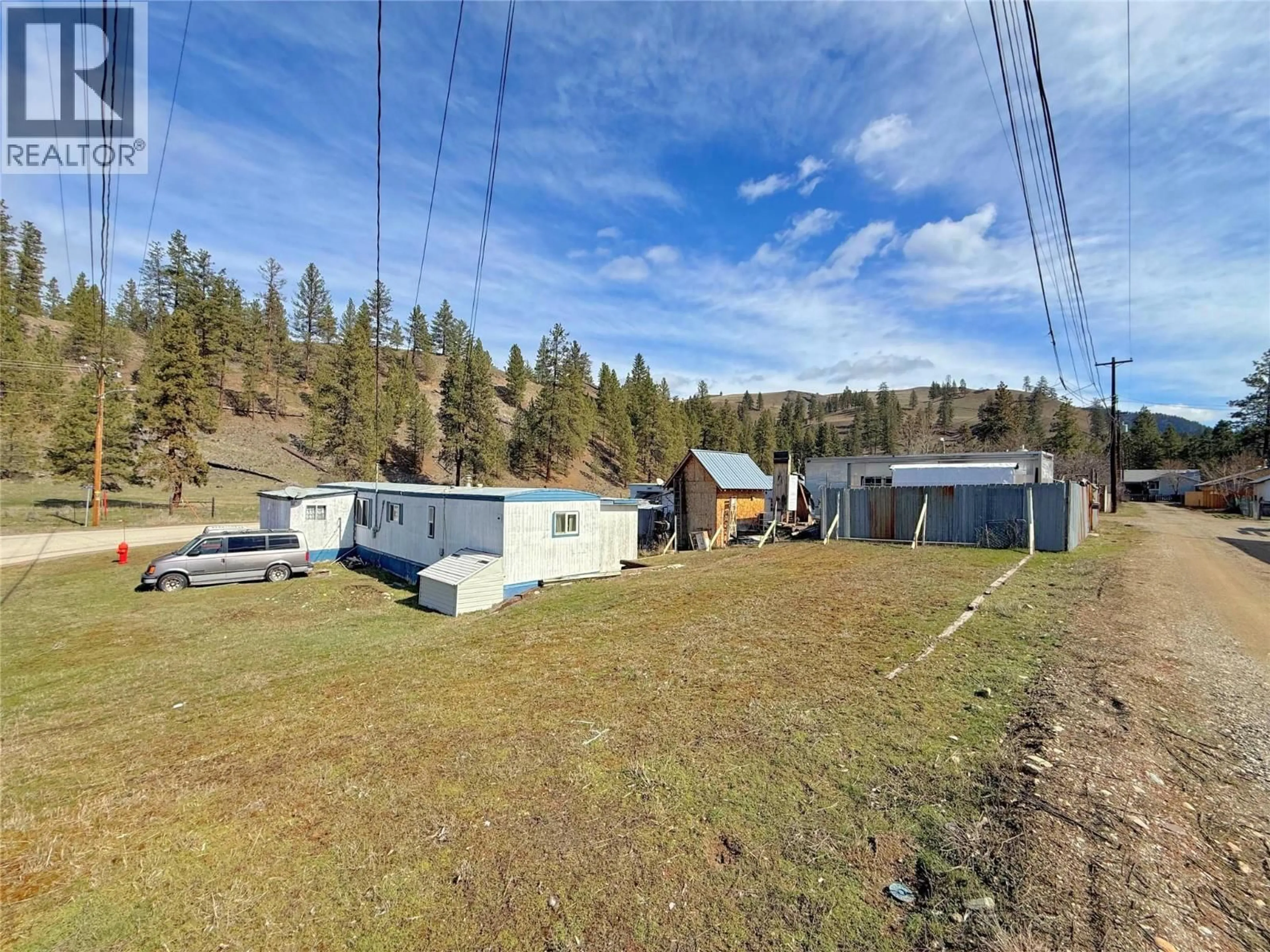 A pic from outside/outdoor area/front of a property/back of a property/a pic from drone, unknown for 301 9TH AVENUE, Princeton British Columbia V0X1W0