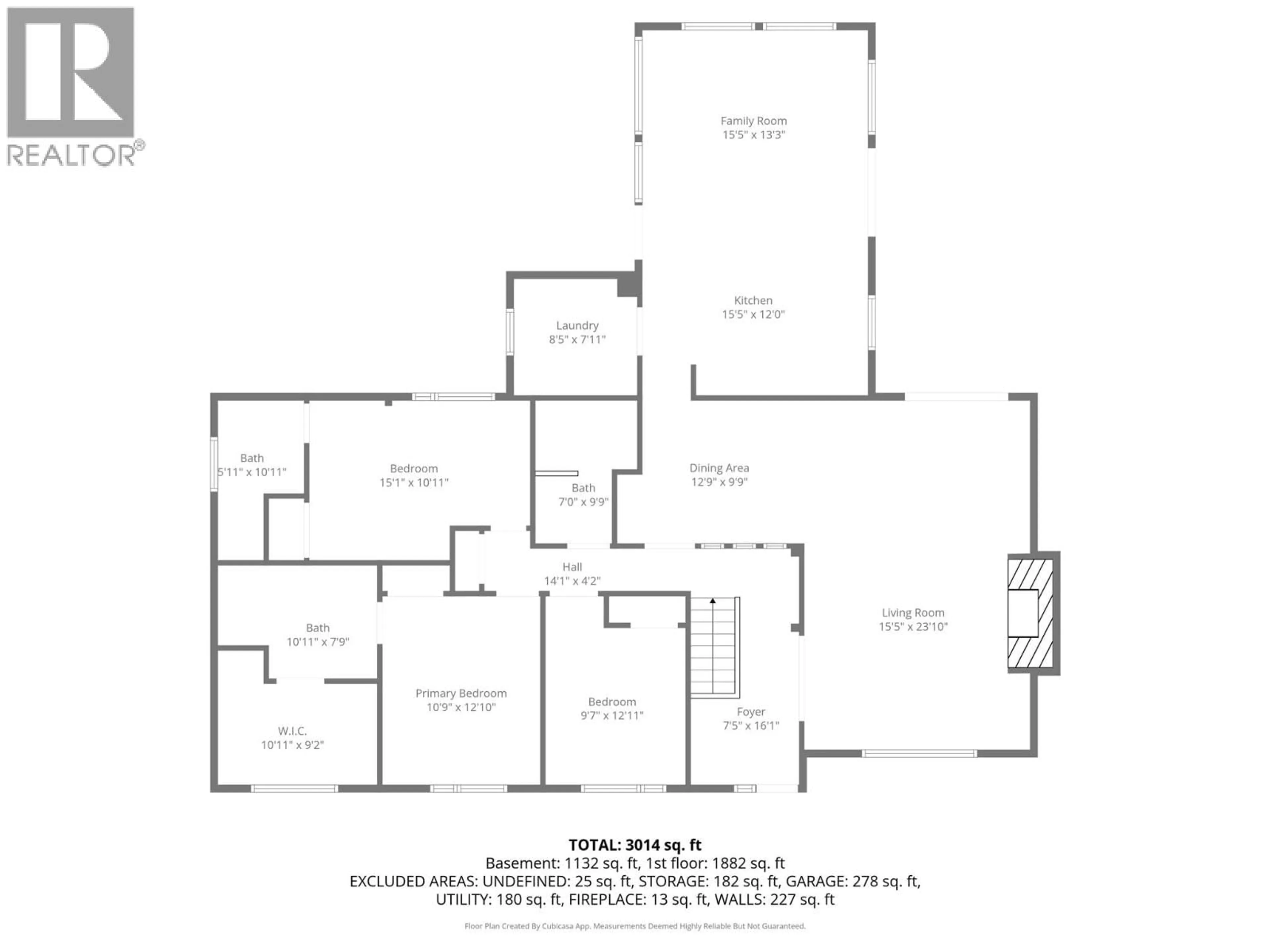 Floor plan for 37 PARK CRESCENT, Fernie British Columbia V0B1M3